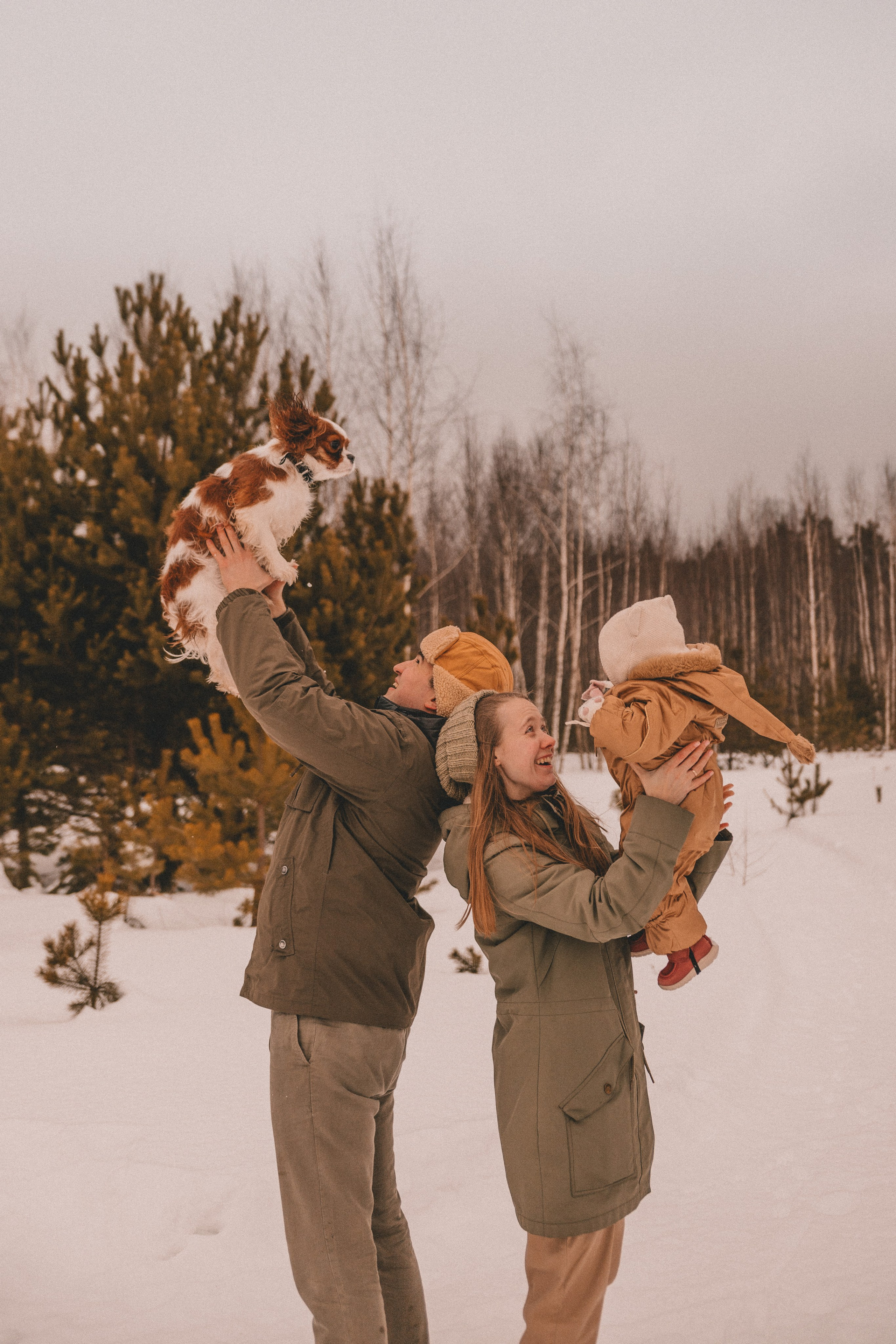 Зимний лес. Детский и семейный фотограф в Москве Светлана Шабалина