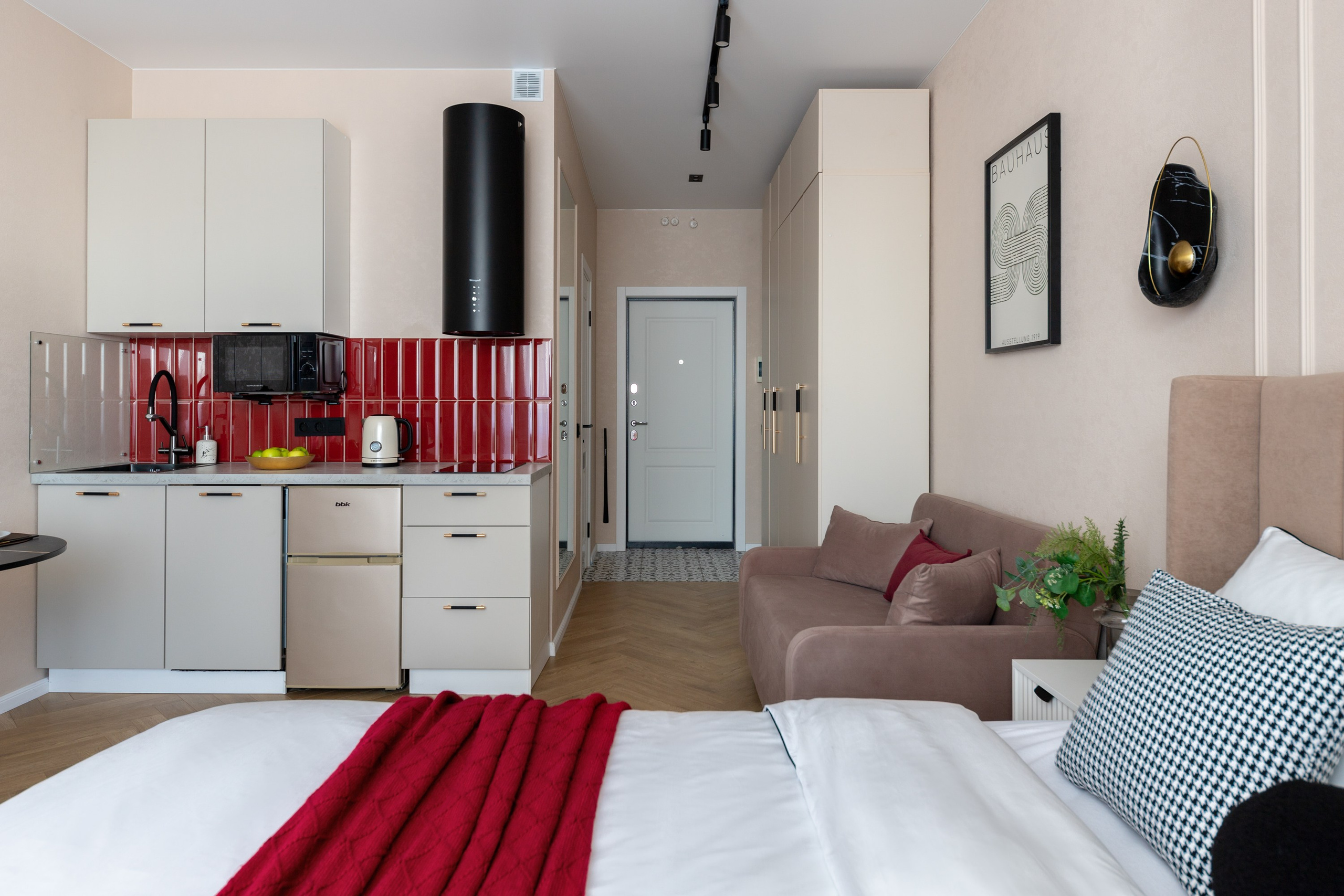 Съемка квартиры для аренды ЖК Флагман. Интерьерный фотограф в Санкт-Петербурге Екатерина Цыбулько