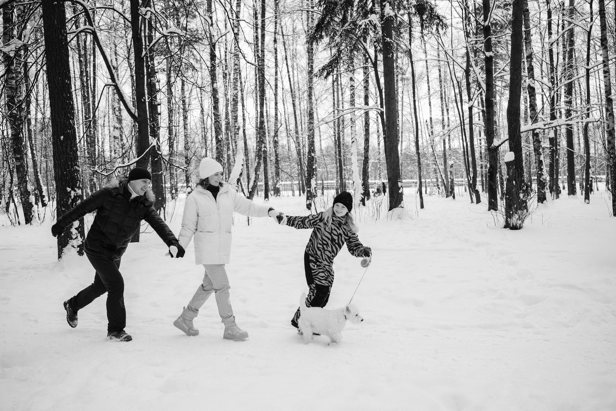 Алексей, Надя, Полина и Тася. Анна Пушина, фотограф, Москва, Королев, Пушкино