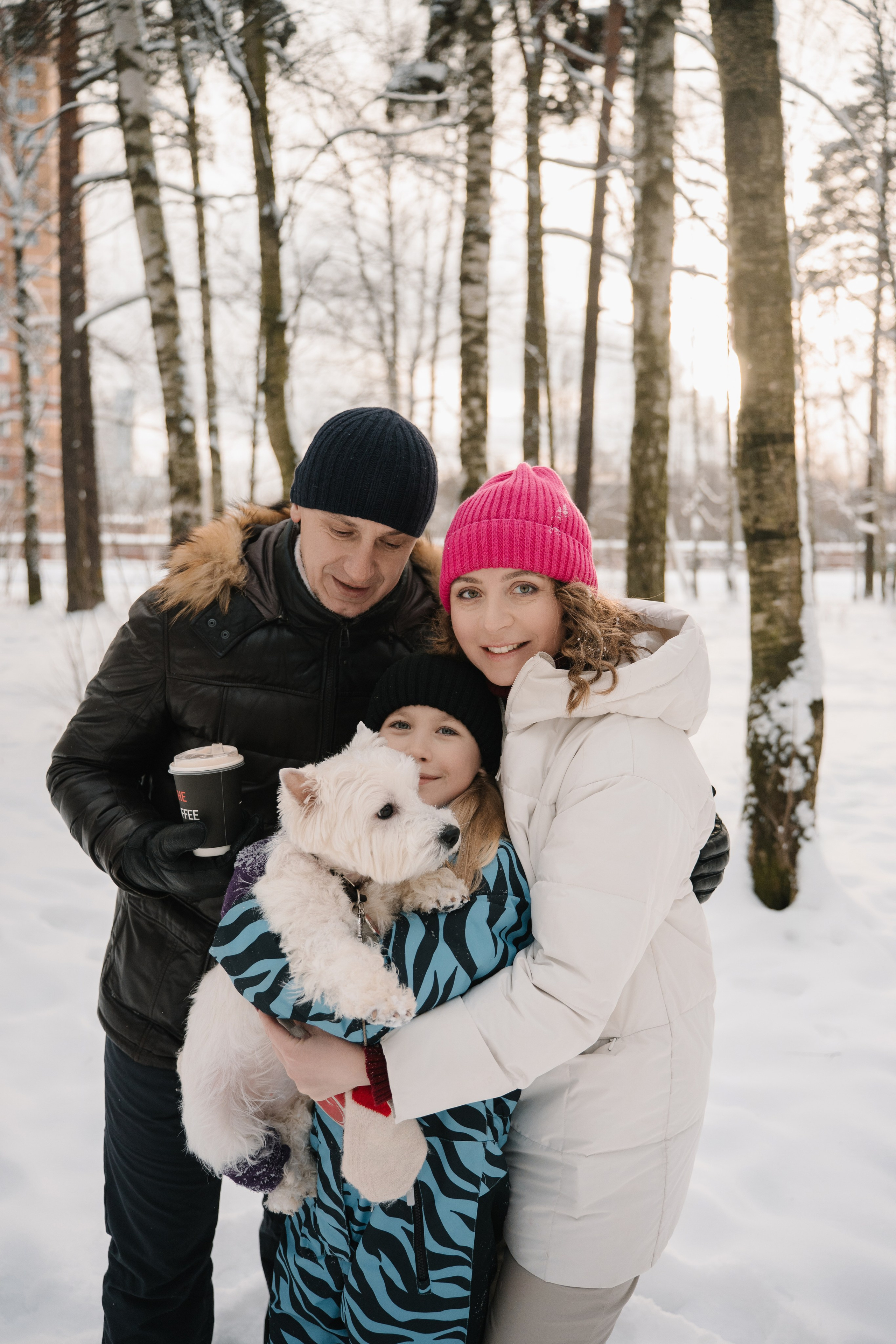 Алексей, Надя, Полина и Тася. Анна Пушина, фотограф, Москва, Королев, Пушкино