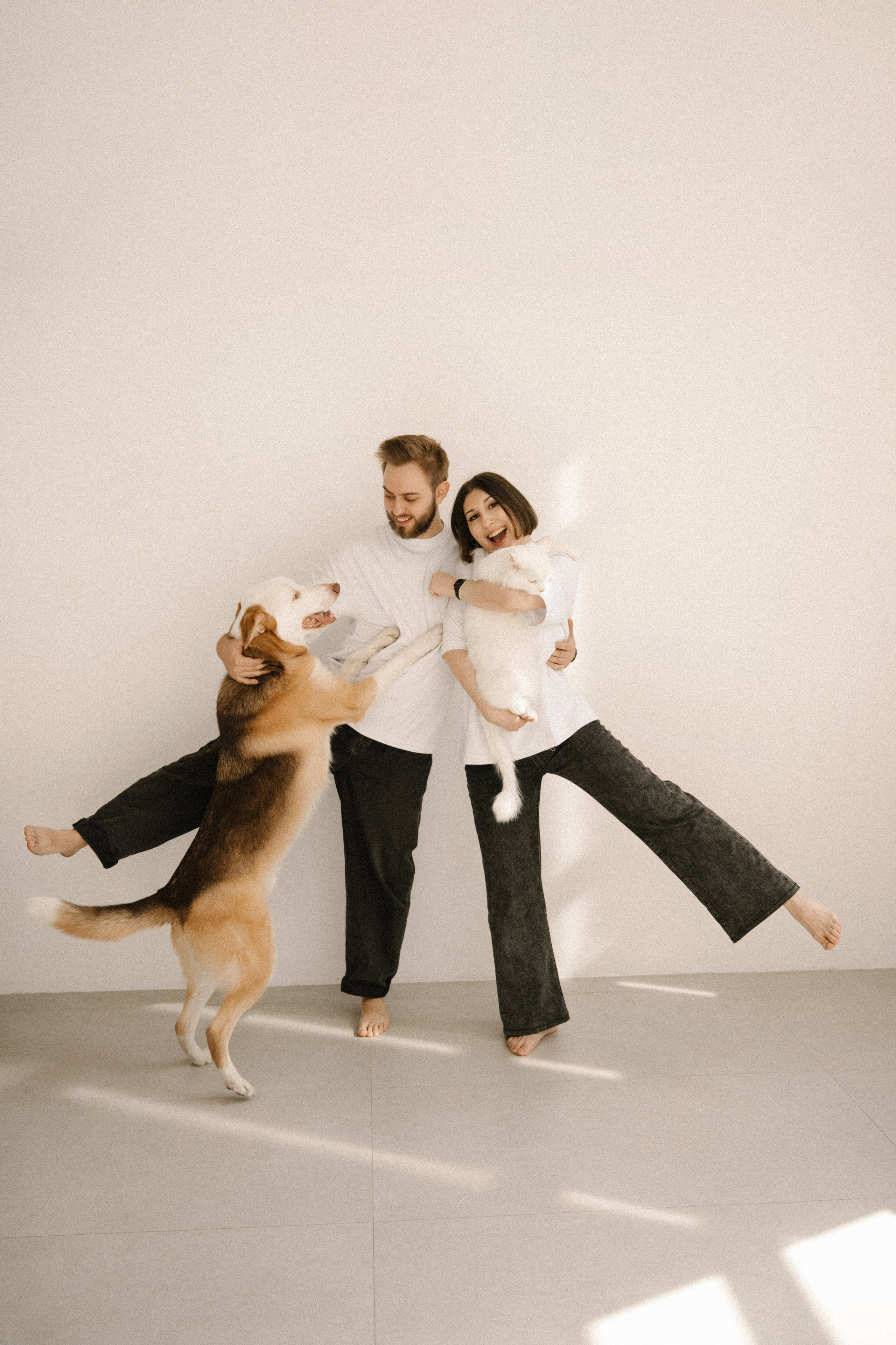 Камила, Леша, Ларс и Рафаэль. Анна Пушина, фотограф, Москва, Королев, Пушкино