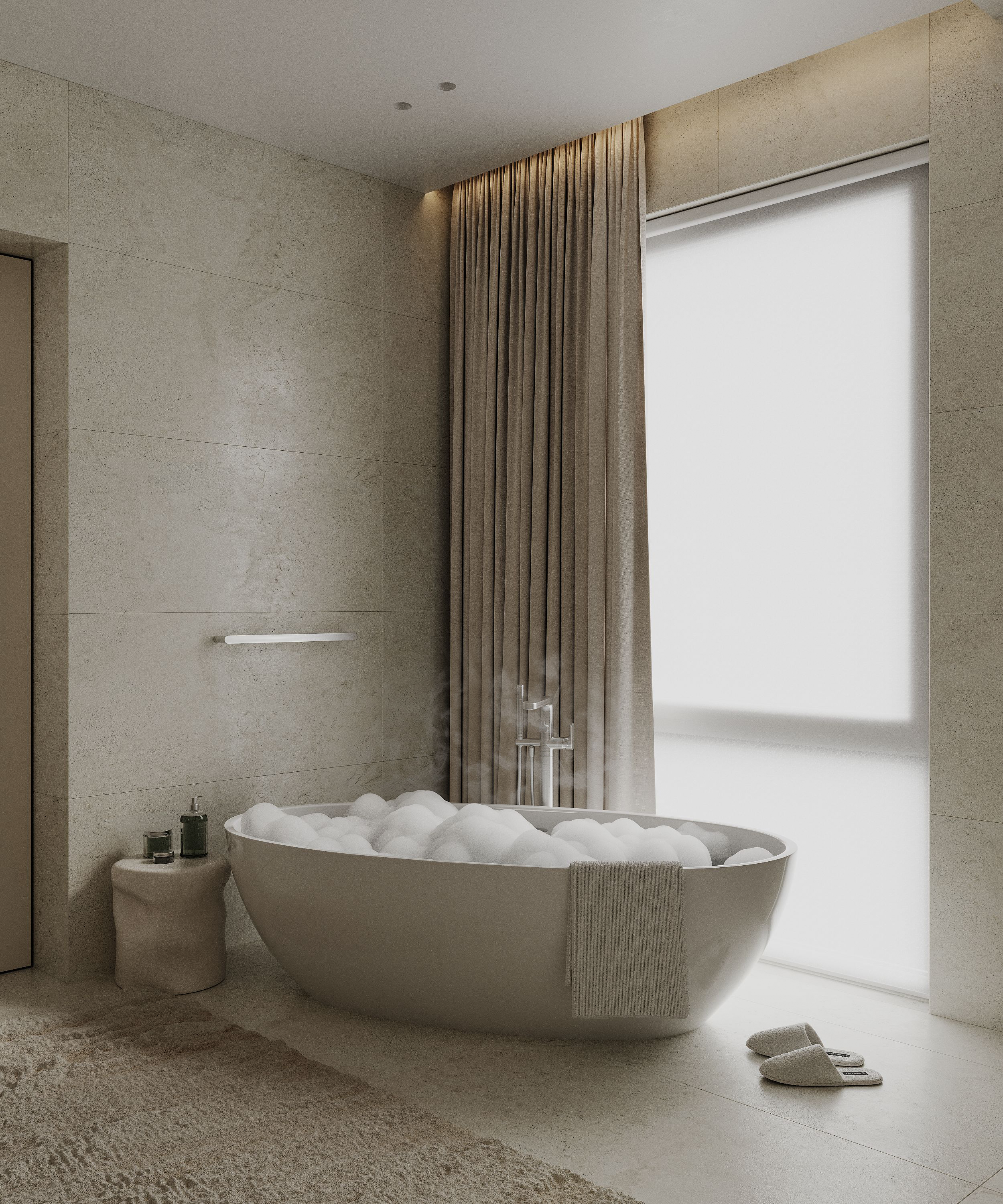 Мастер-спальня. Дизайнер интерьера Еремина Юлия