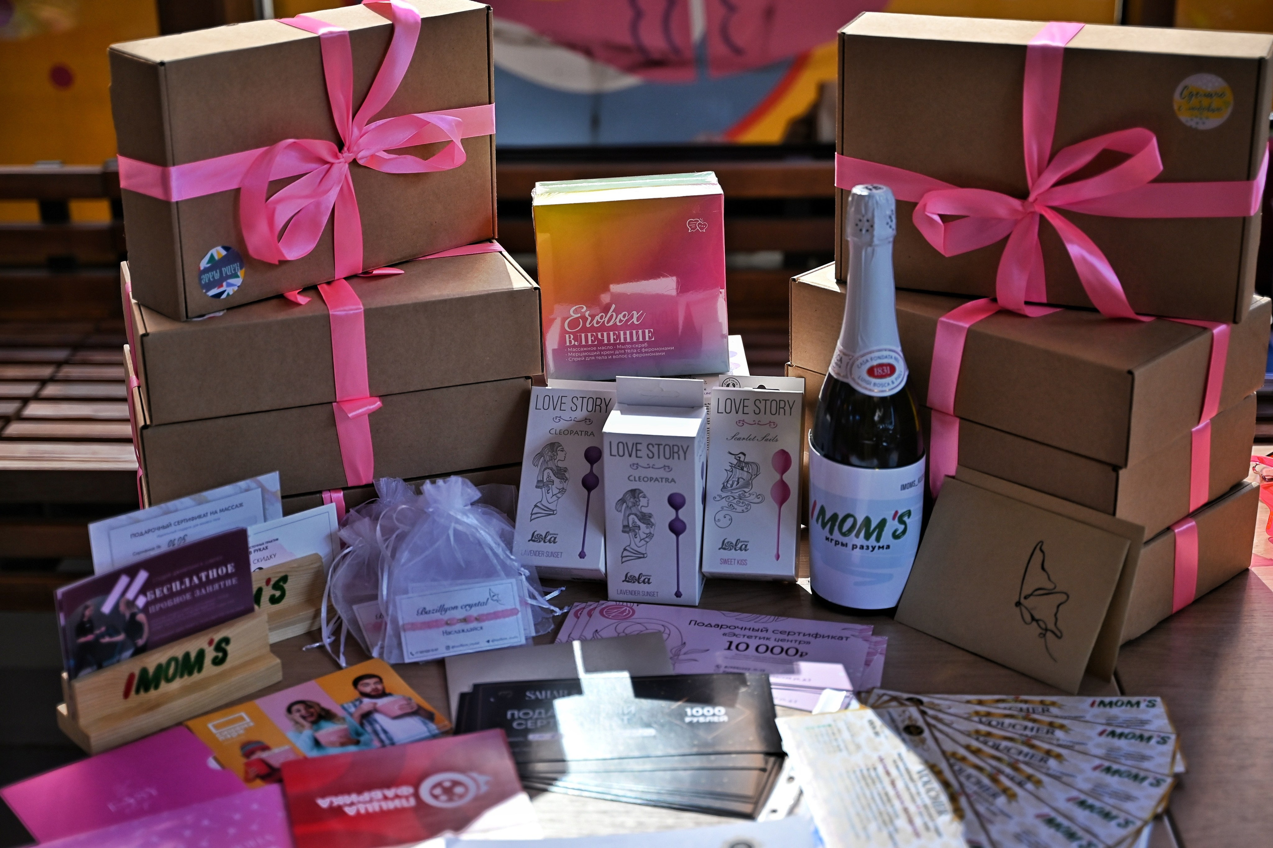 Игра IMOM'S в розовом. Фотограф в Санкт-Петербурге