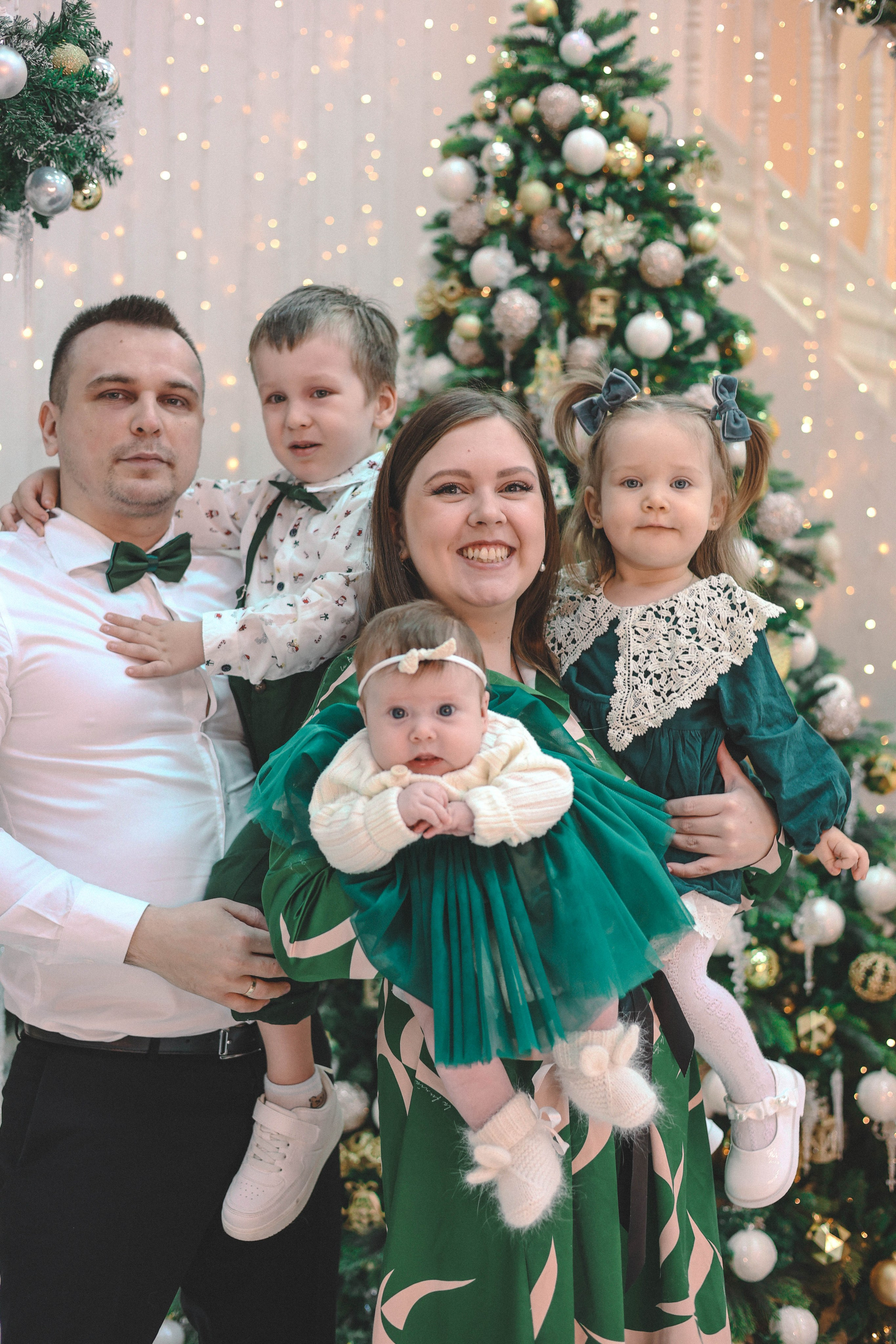 Новогодняя история «Яна и ее семья». Фотограф в Москве Анастасия Калинина
