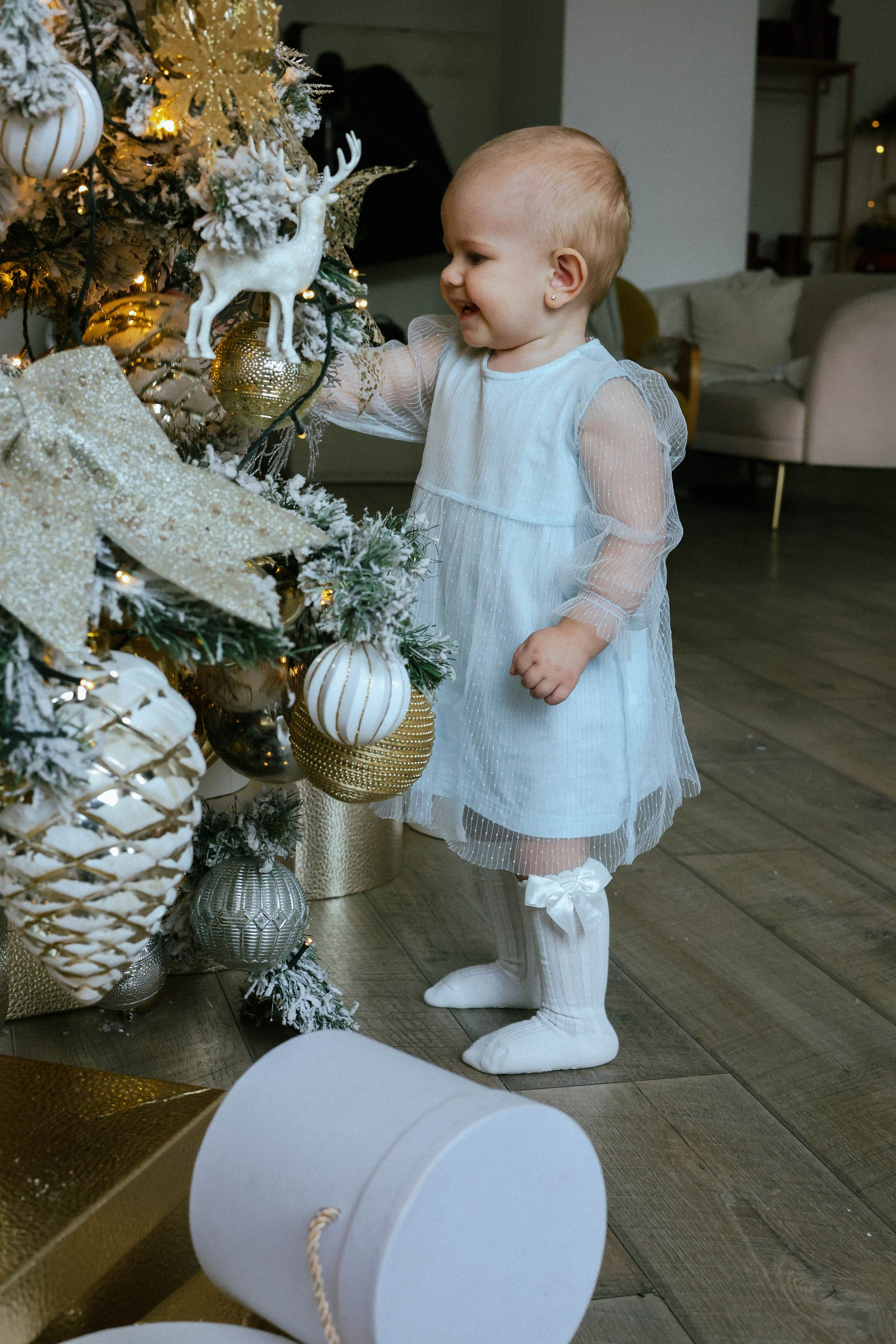 Новогодняя история «Ирина и ее семья». Фотограф в Москве Анастасия Калинина