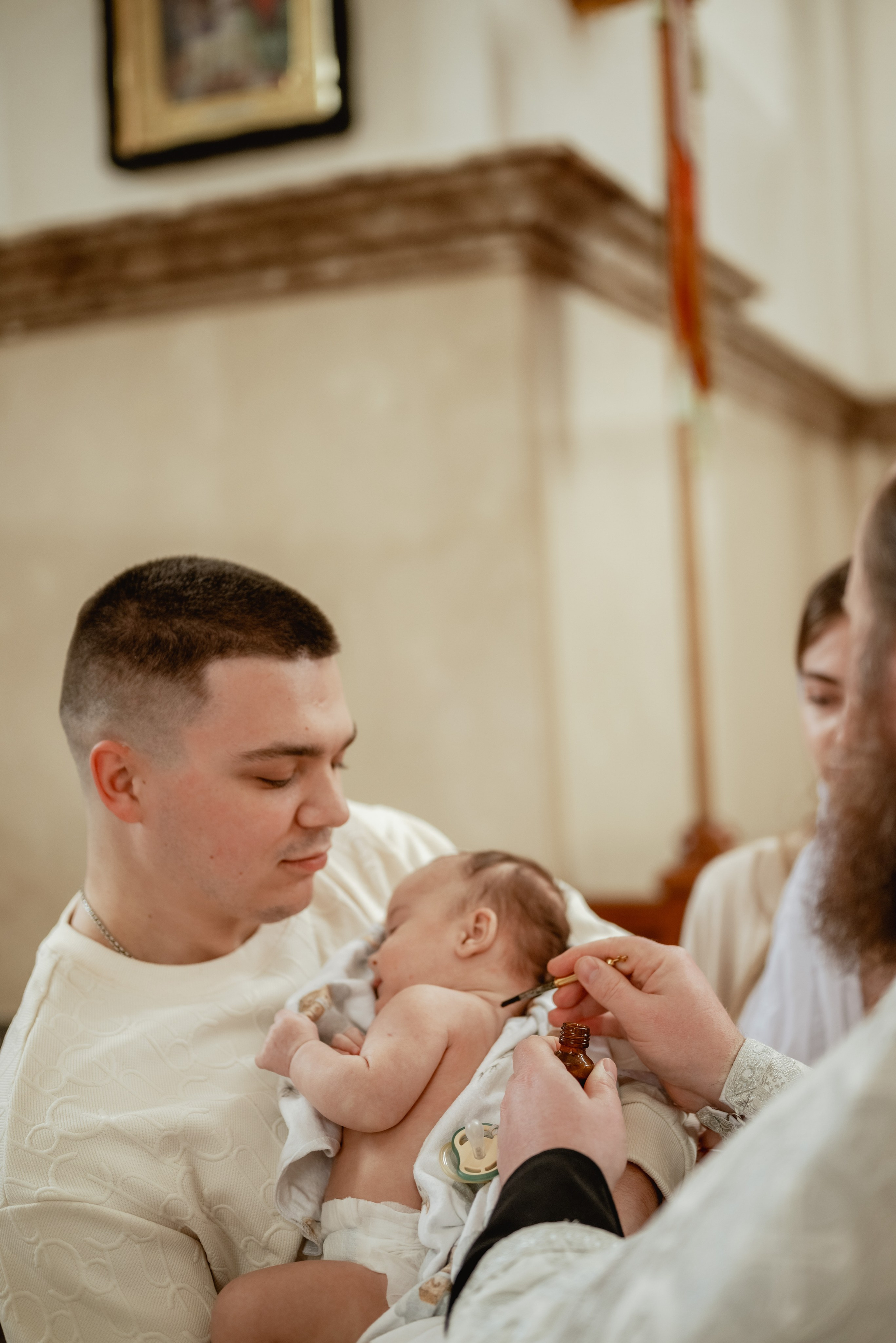 Крещение в Донецке. Юлия Басня семейный и свадебный фотограф в Донецке