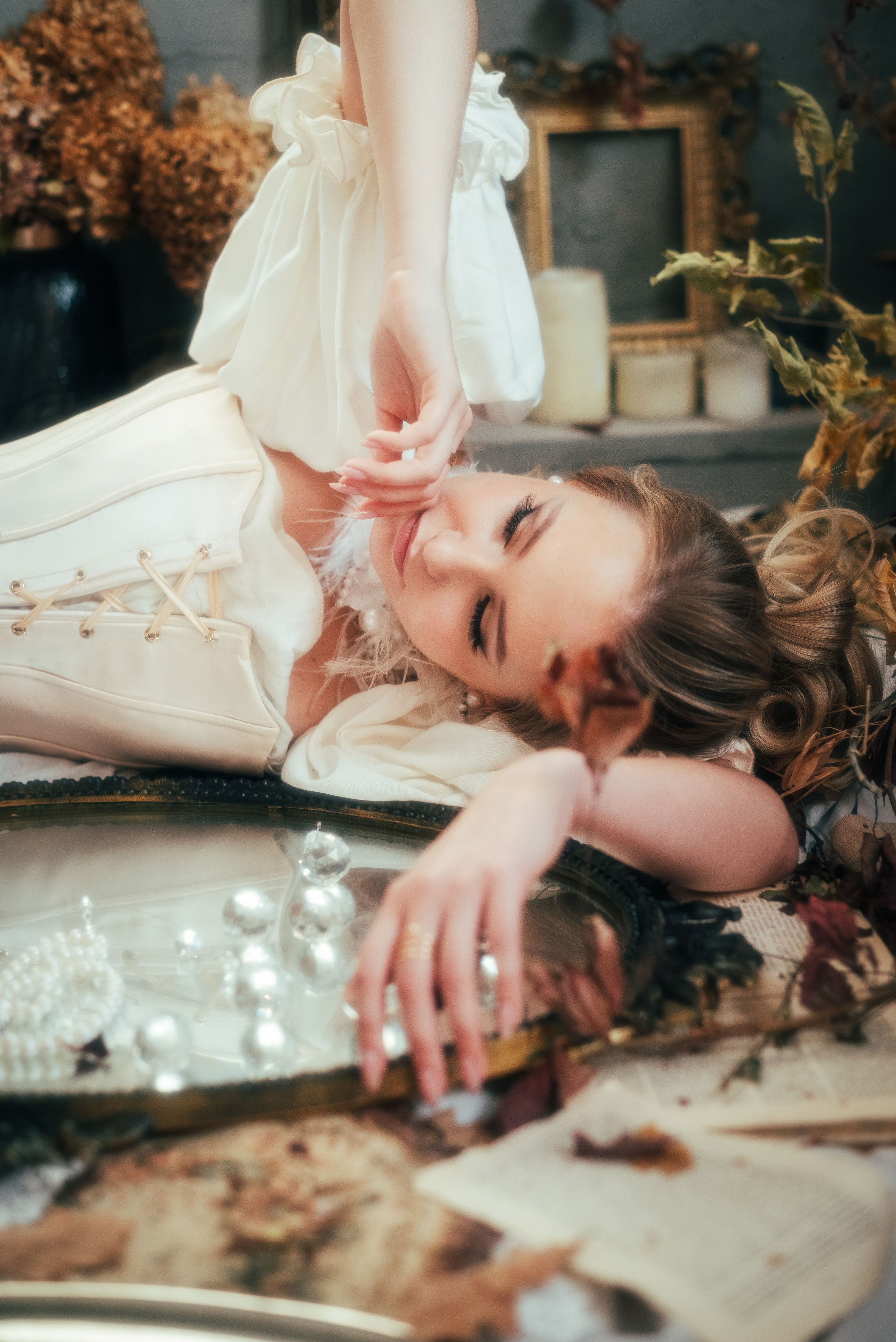 Фотосессия с дымом античном стиле Кемерово