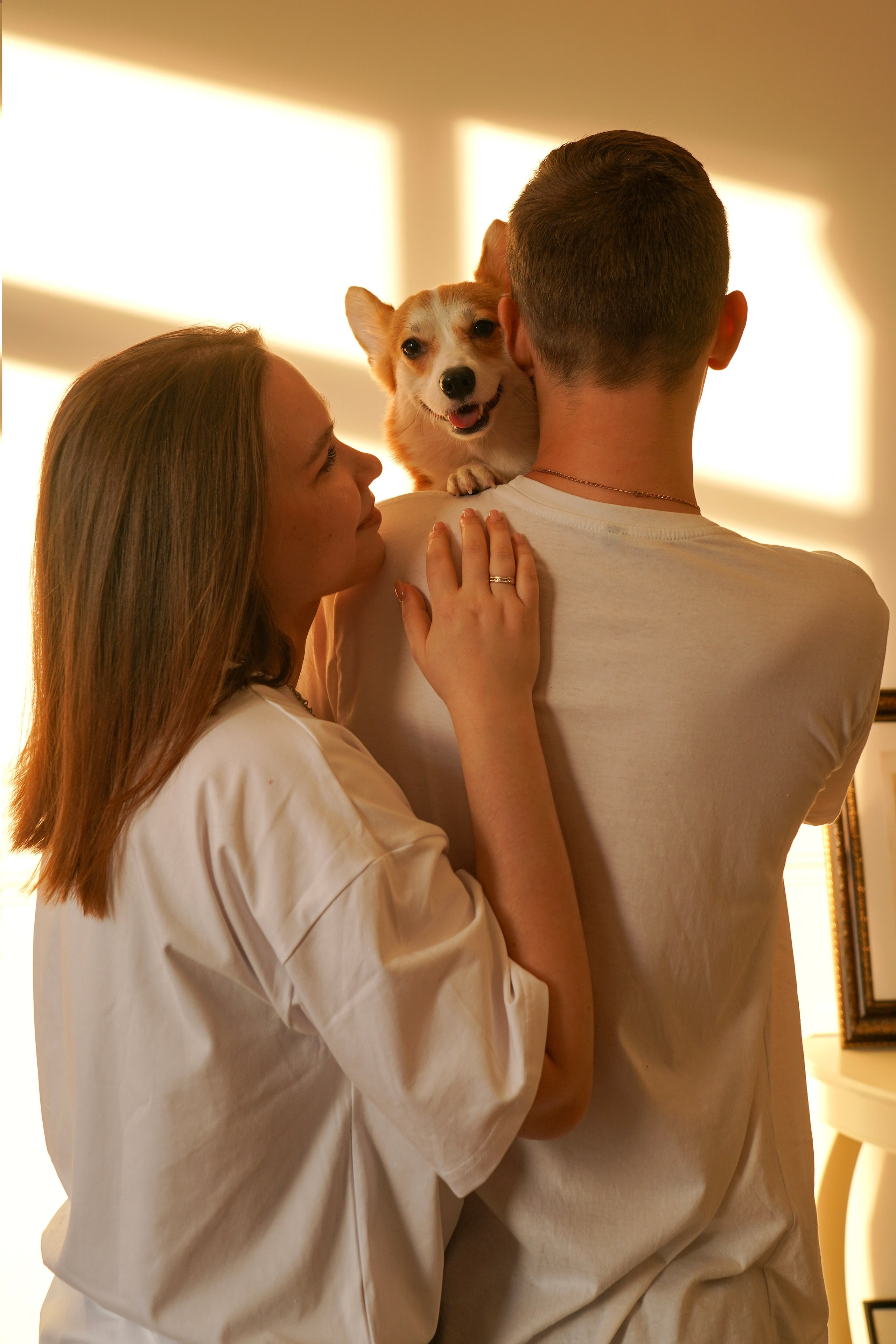 Кирилл, Анастасия и собачка Мира). Анна, фотограф Москва, Зеленоград