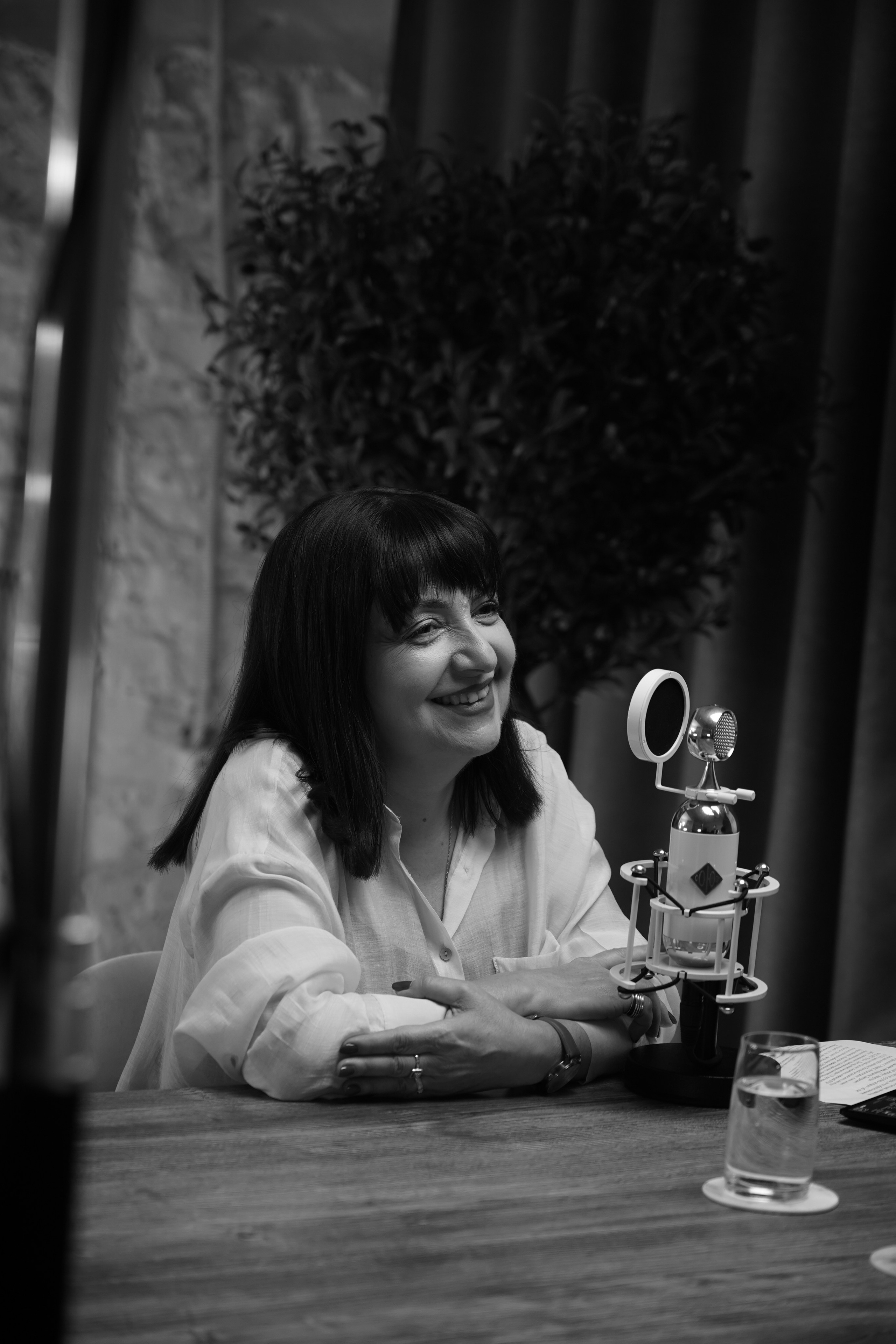 Процесс записи подкаста. Анна, фотограф Москва, Зеленоград