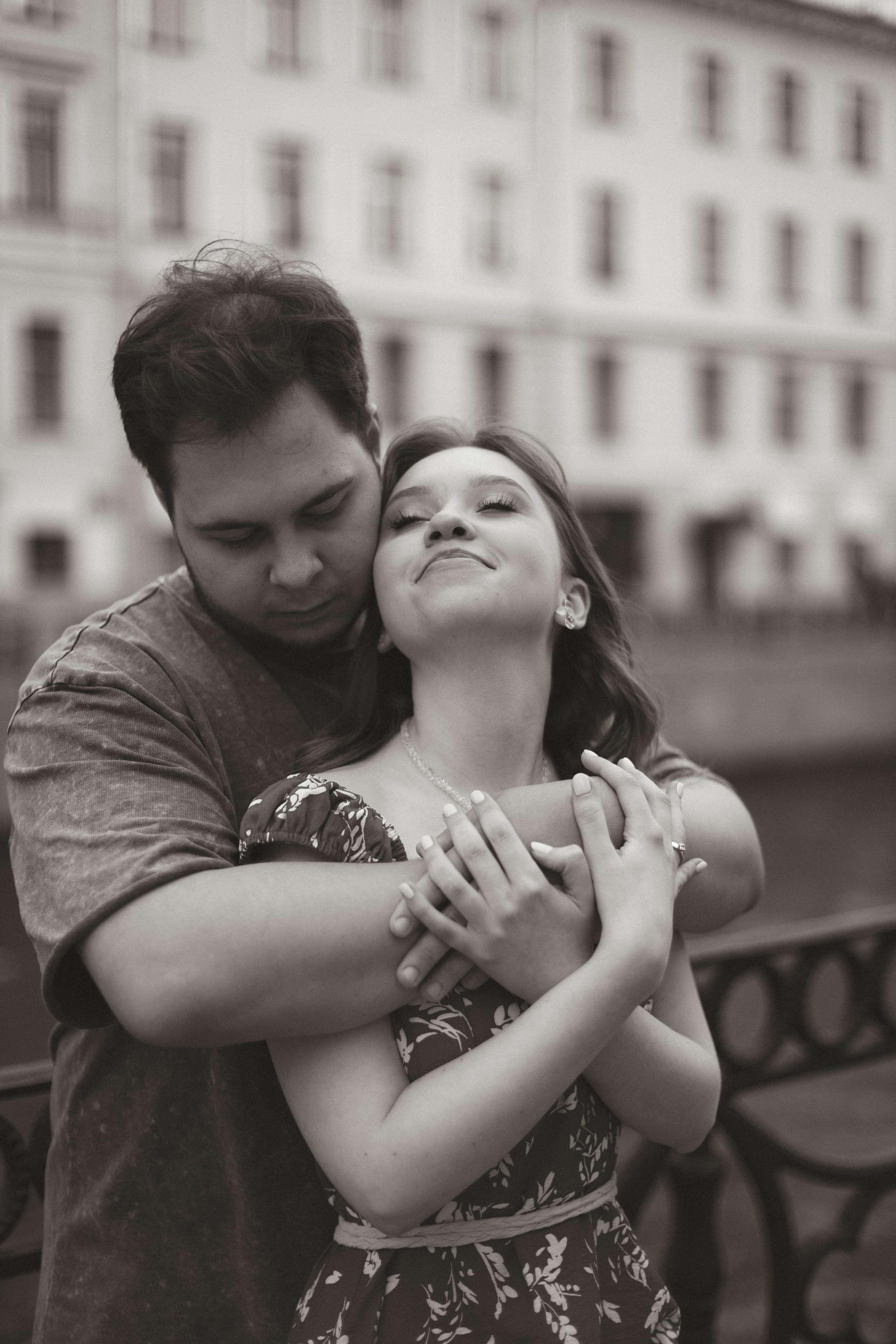 Love story Зимний мост. Фотограф в Санкт-Петербурге Полина