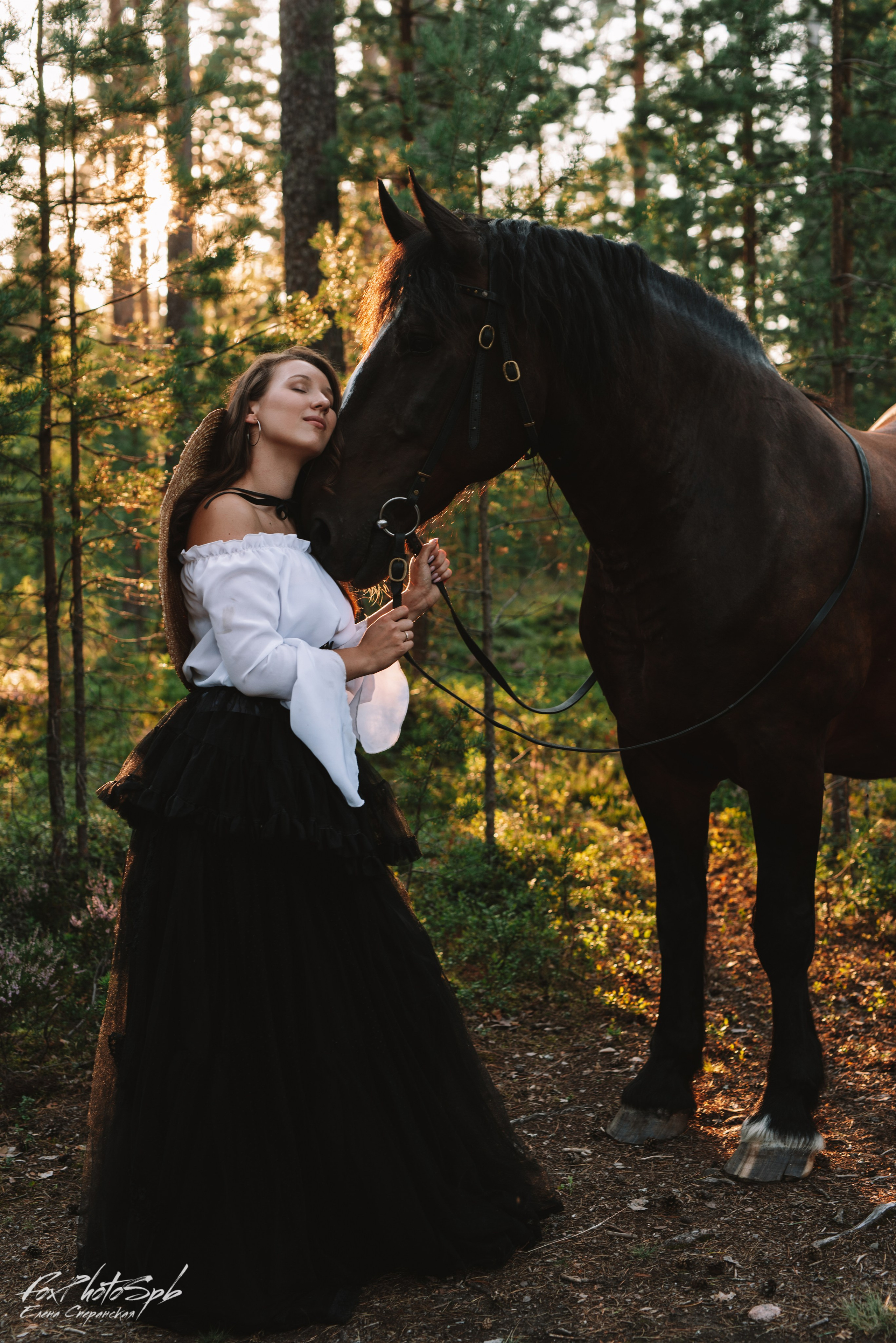 С лошадками. Фотограф в Санкт-Петербурге и Ленинградской области