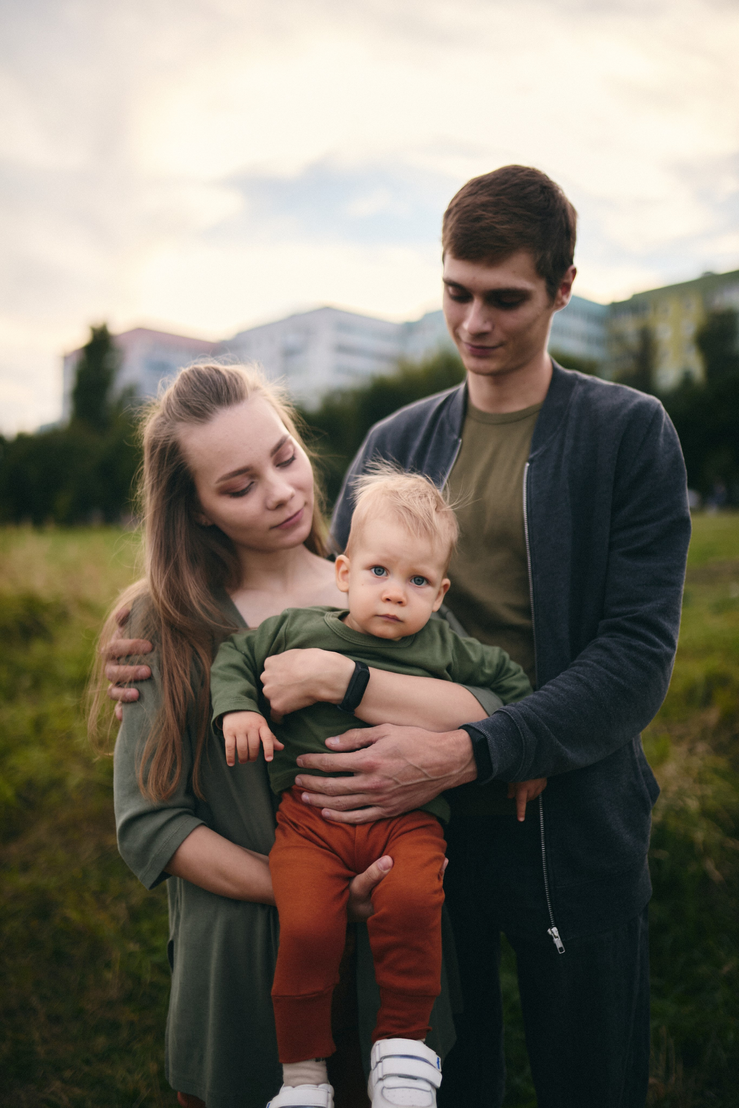 Кристина, Леша и Стёпа. Фотограф София Комкина