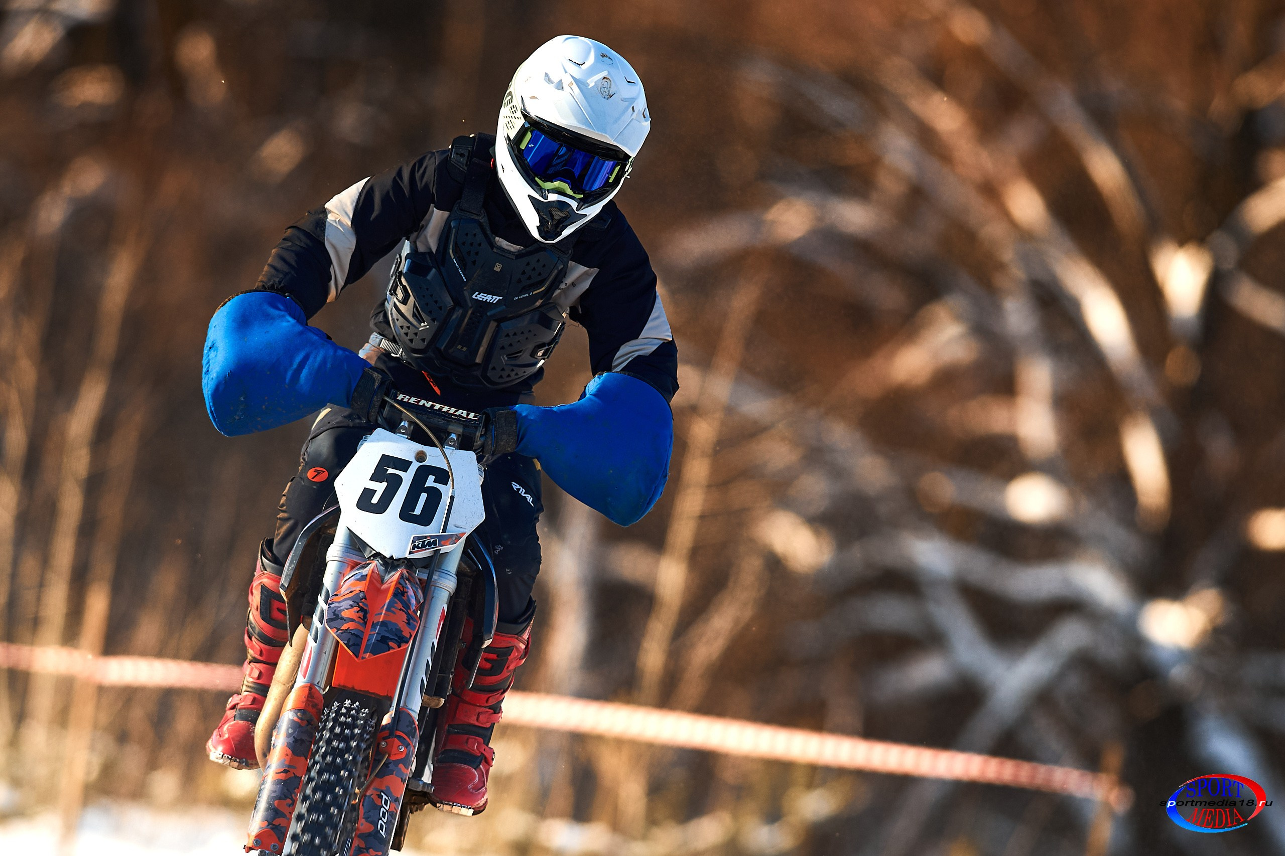 3 этап Кубка Удмуртской Республики по мотокроссу. Воткинск 23.02.2025. Спортивный репортажный фотограф в Ижевске Сергей Мерзляков