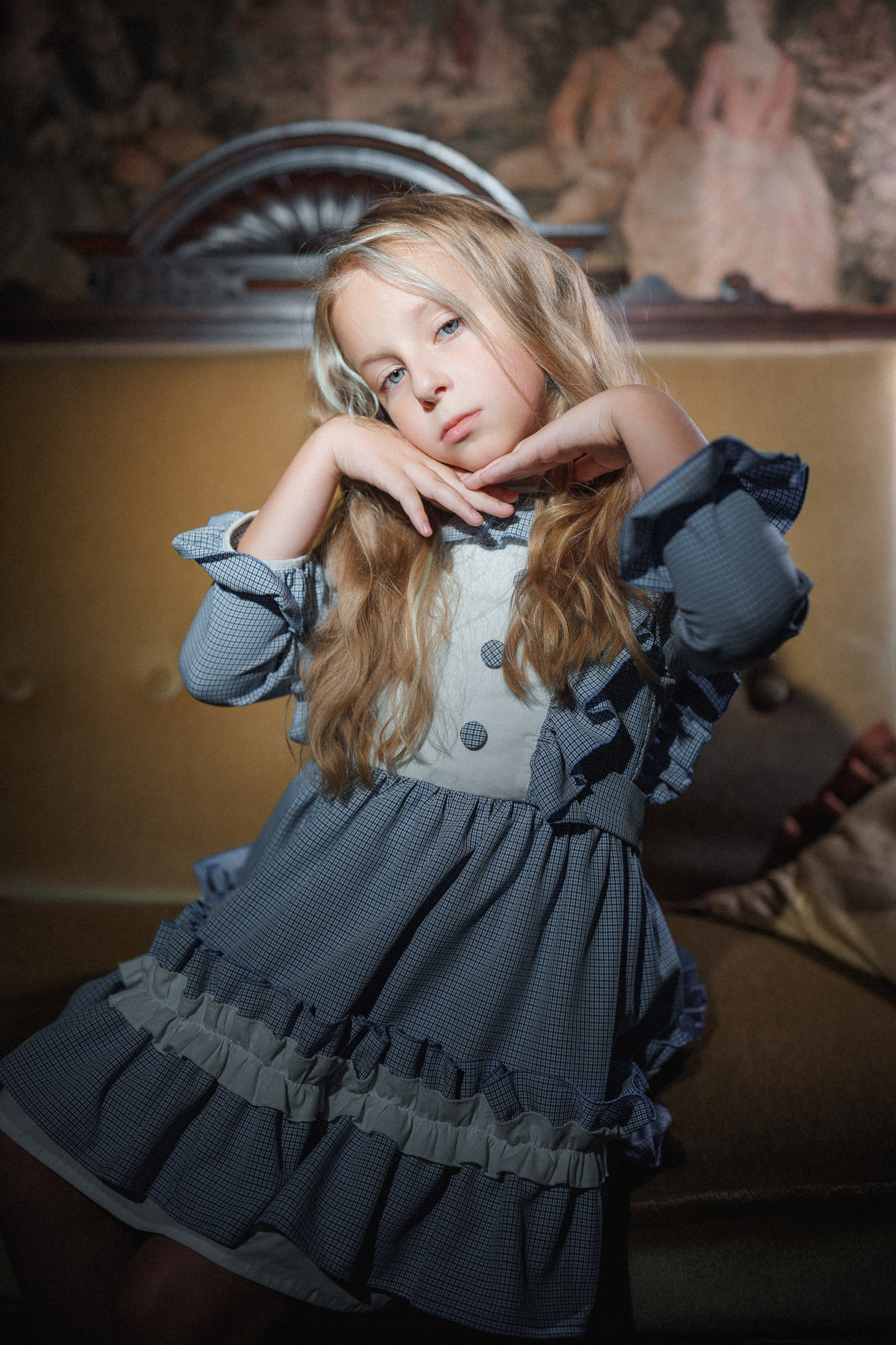 Мастер класс для детской школы по фотопозированию. Фотограф Олег Сотник