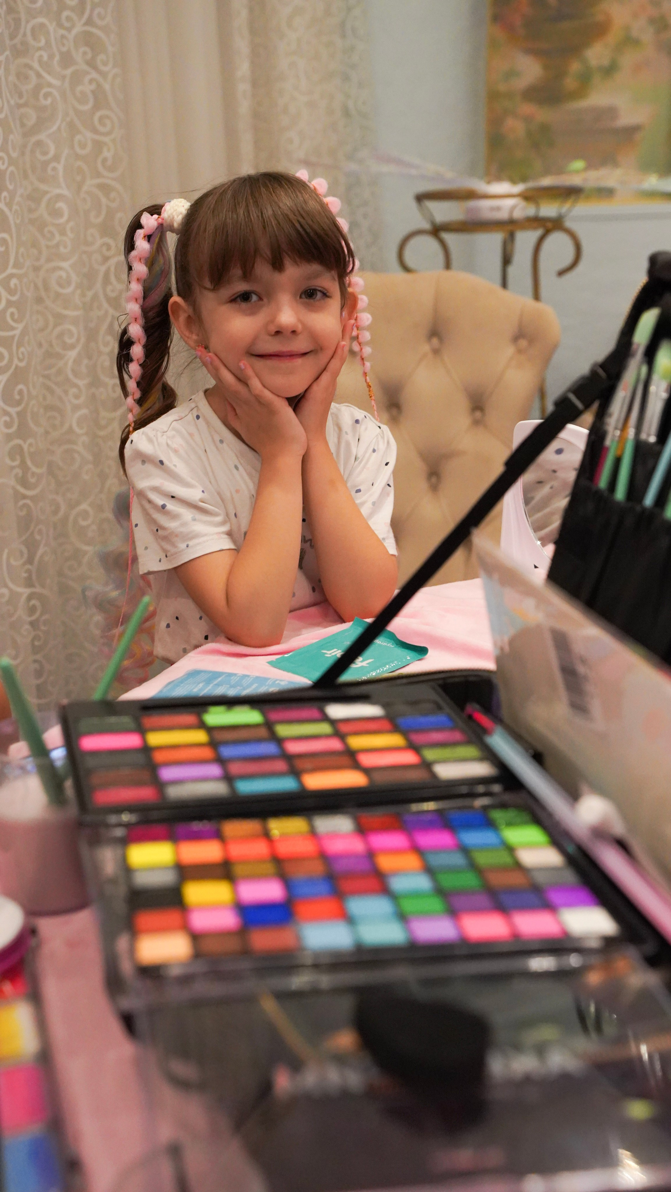 Спа-девичник на День Рождения (1). Афропрически, косы, прически с канекалоном в г. Клин