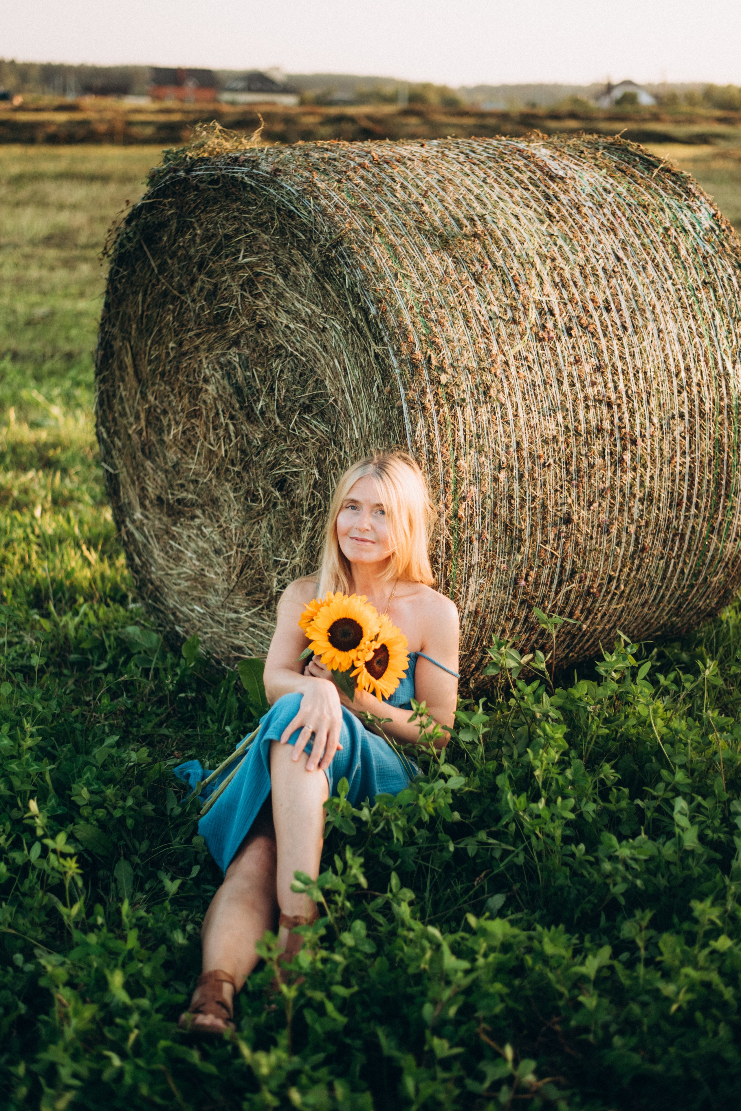 Анна подсолнухи. Фотограф про жизнь. Сергиев Посад, Мск