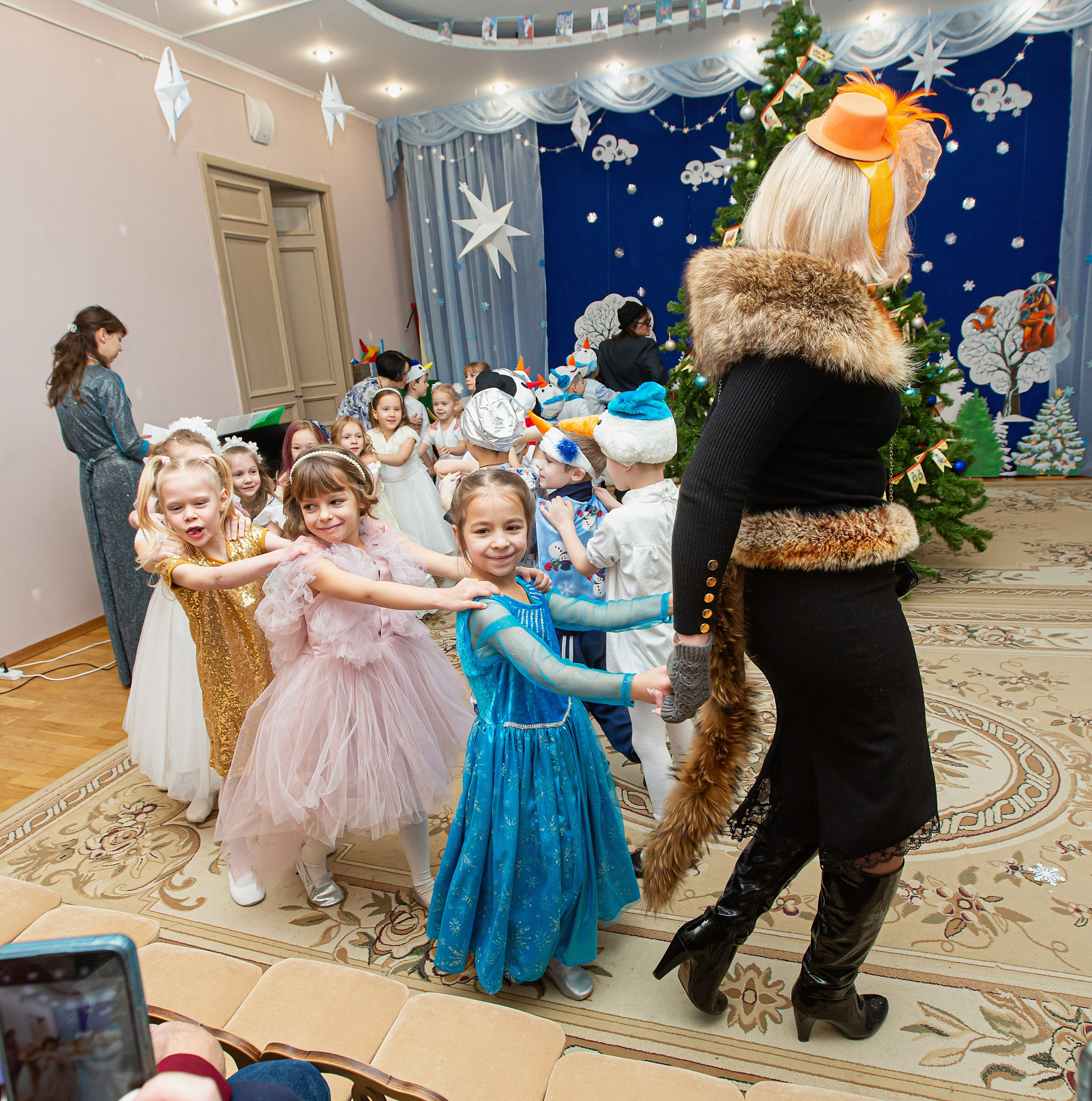 Новый год в детском саду. Свадебный, семейный, детский фотограф в Санкт-Петербурге