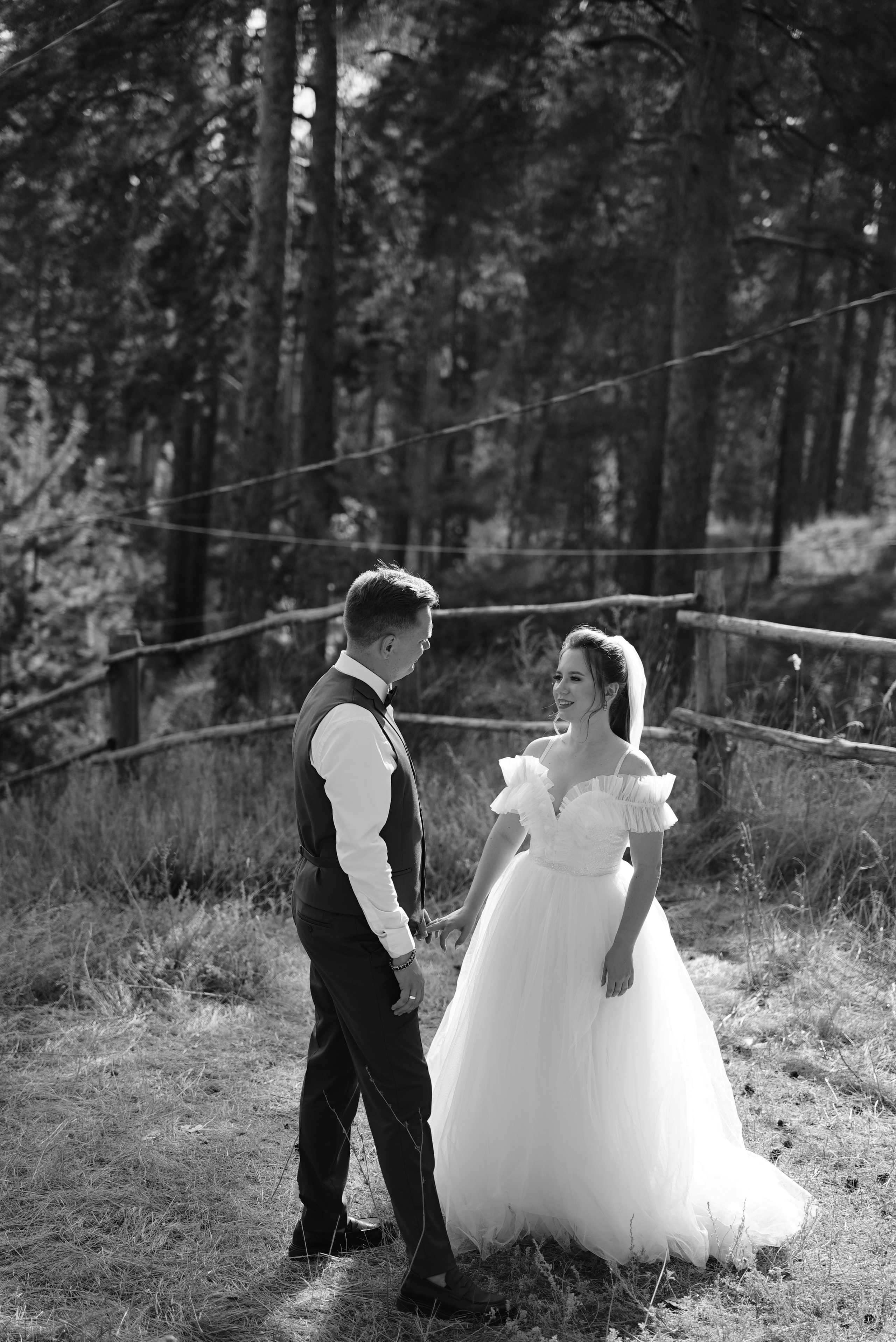 Матвей и Виктория чб. Свадебный фотограф в Самаре Анна Ковалева