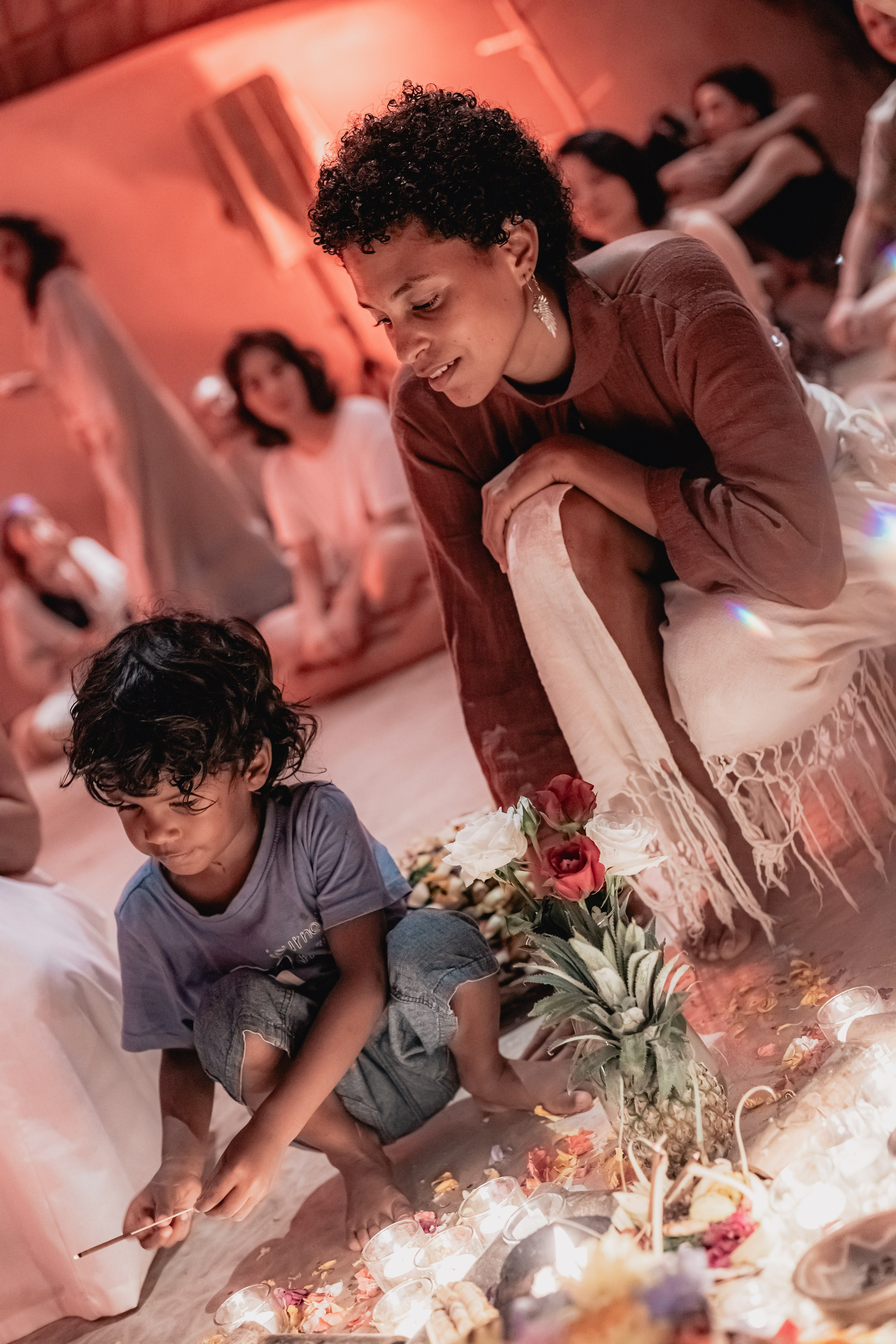 Cacao ceremony Full moon jan w Juan. Mariam Bagdasaryan