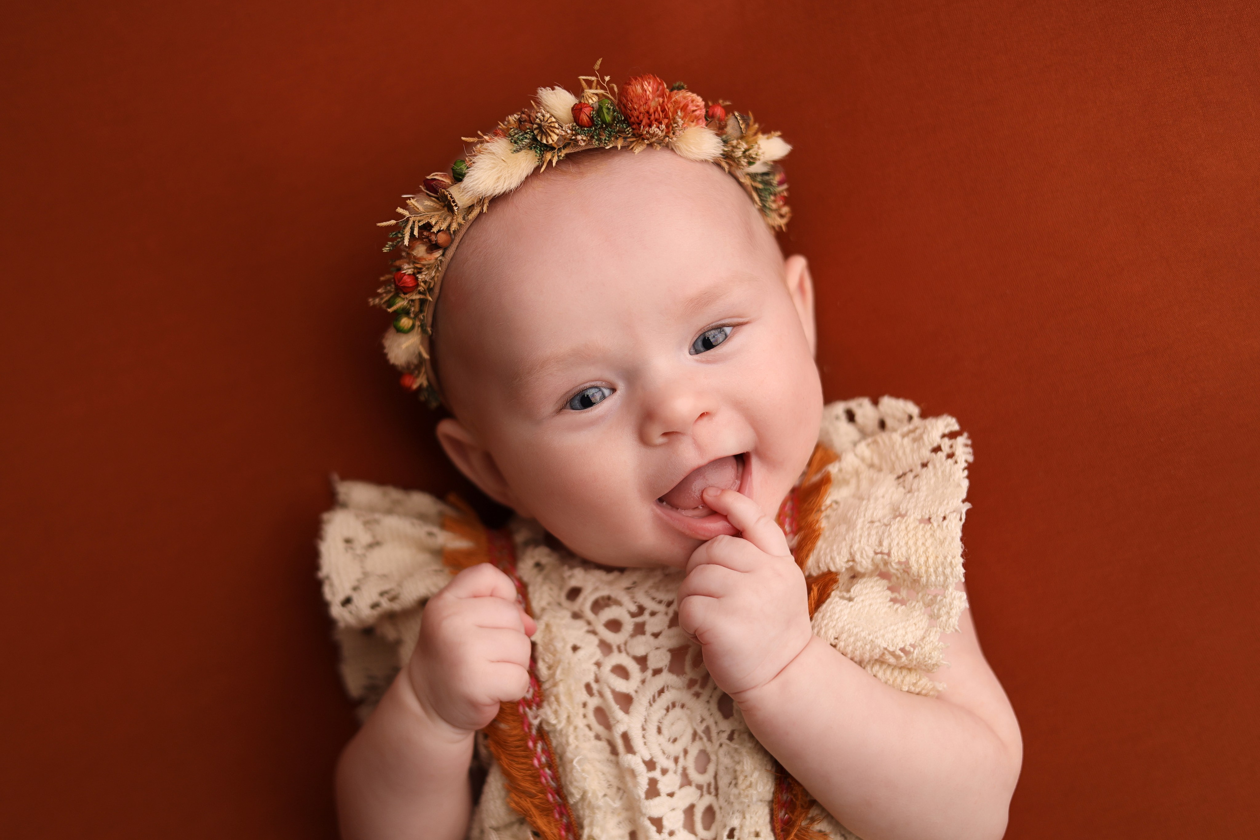 Арине 4 месяца. Фотограф новорожденных Москва. Ньюборн фотограф Москва