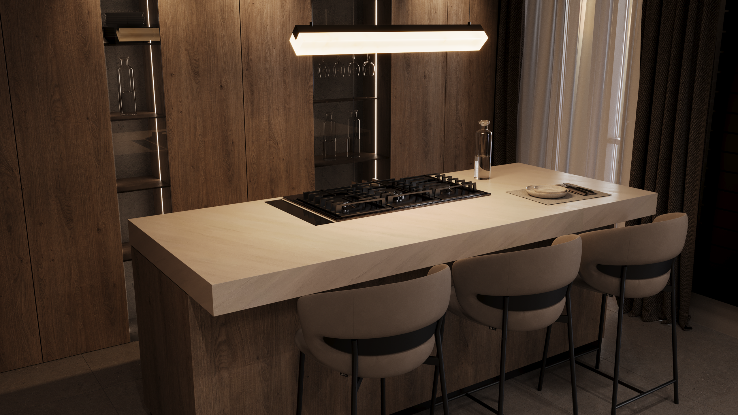 Интерьер в скандинавском стиле в Новополоцке