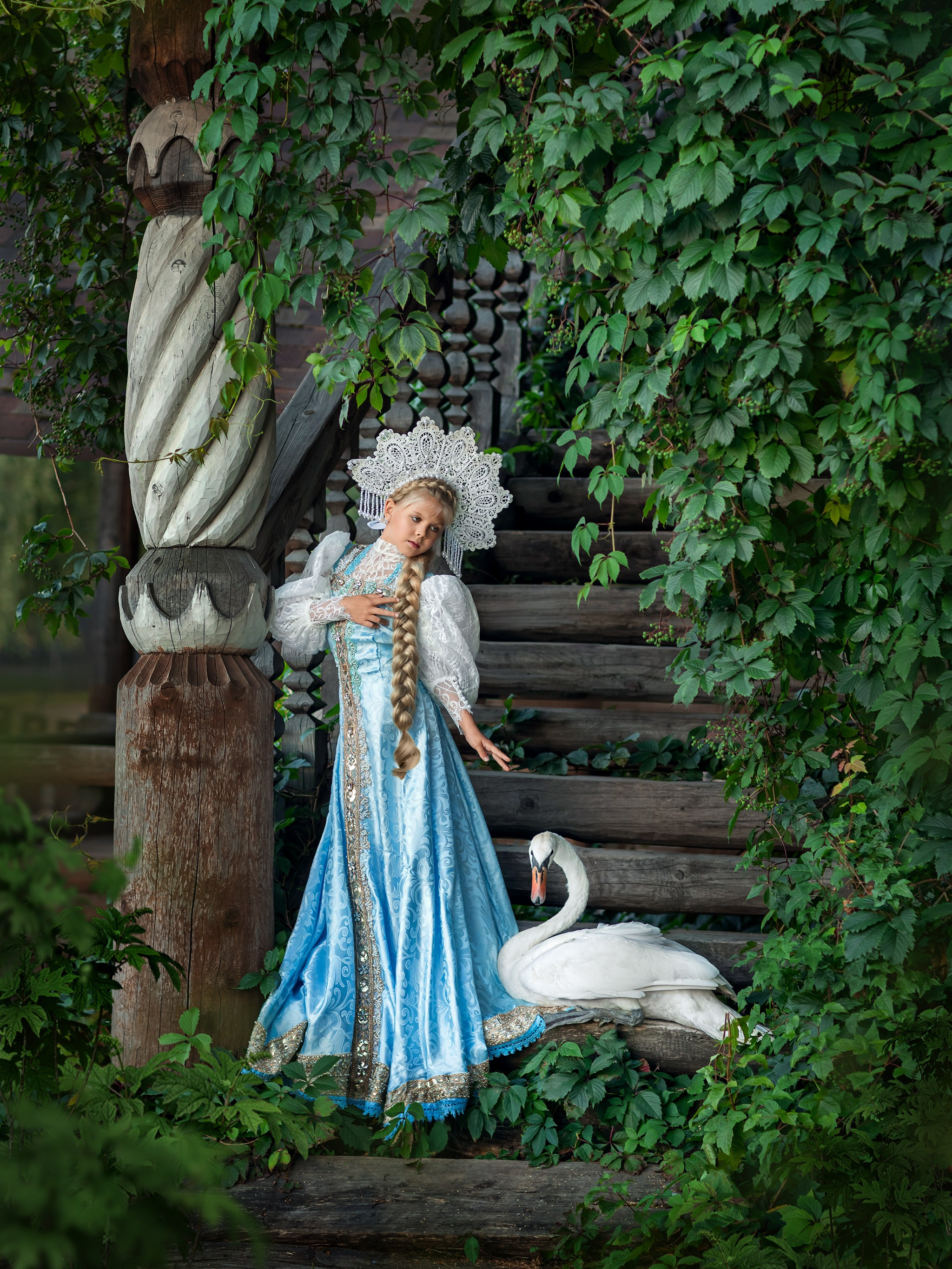 Семейная съемка с животными. Детский и семейный фотограф Елена Михайлова в Москве