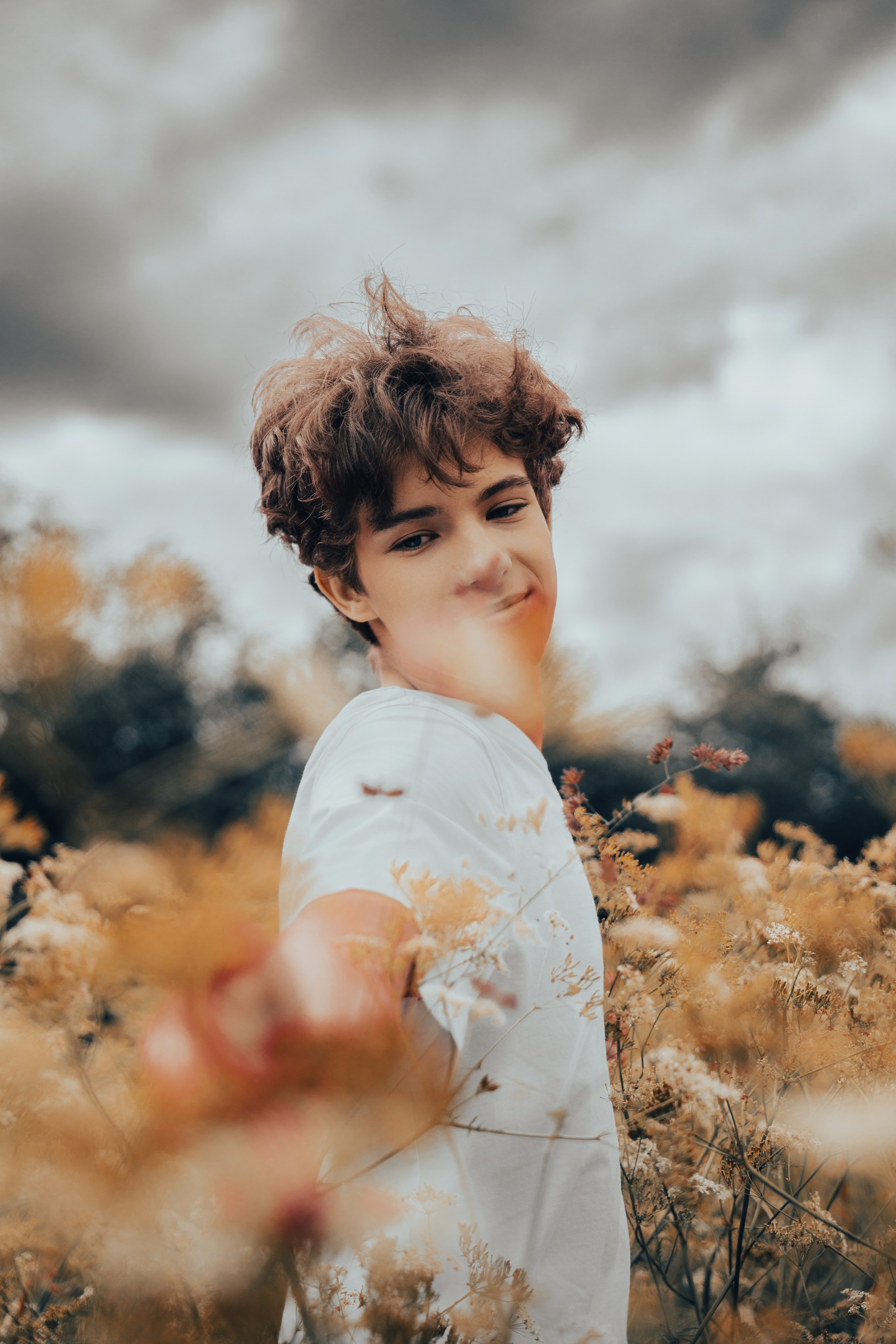 Фотосессия в поле. ТриМедиа Продакшн