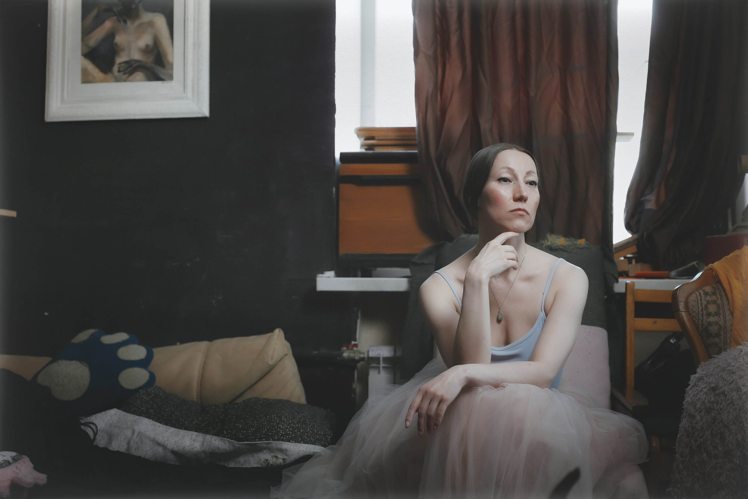 Картина. Домашняя студия. RawCat. Портретная фотография Екатеринбург