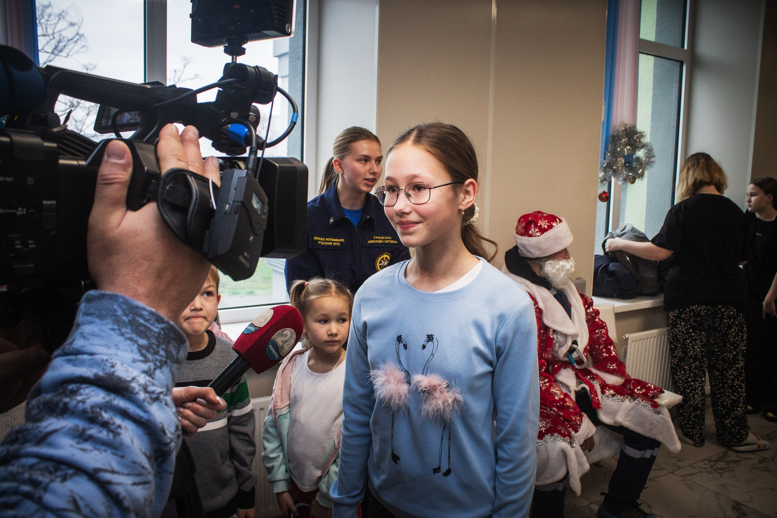 ВСКС. Десант Дедов Морозов. Илья Чемис — Фотограф в Мариуполе