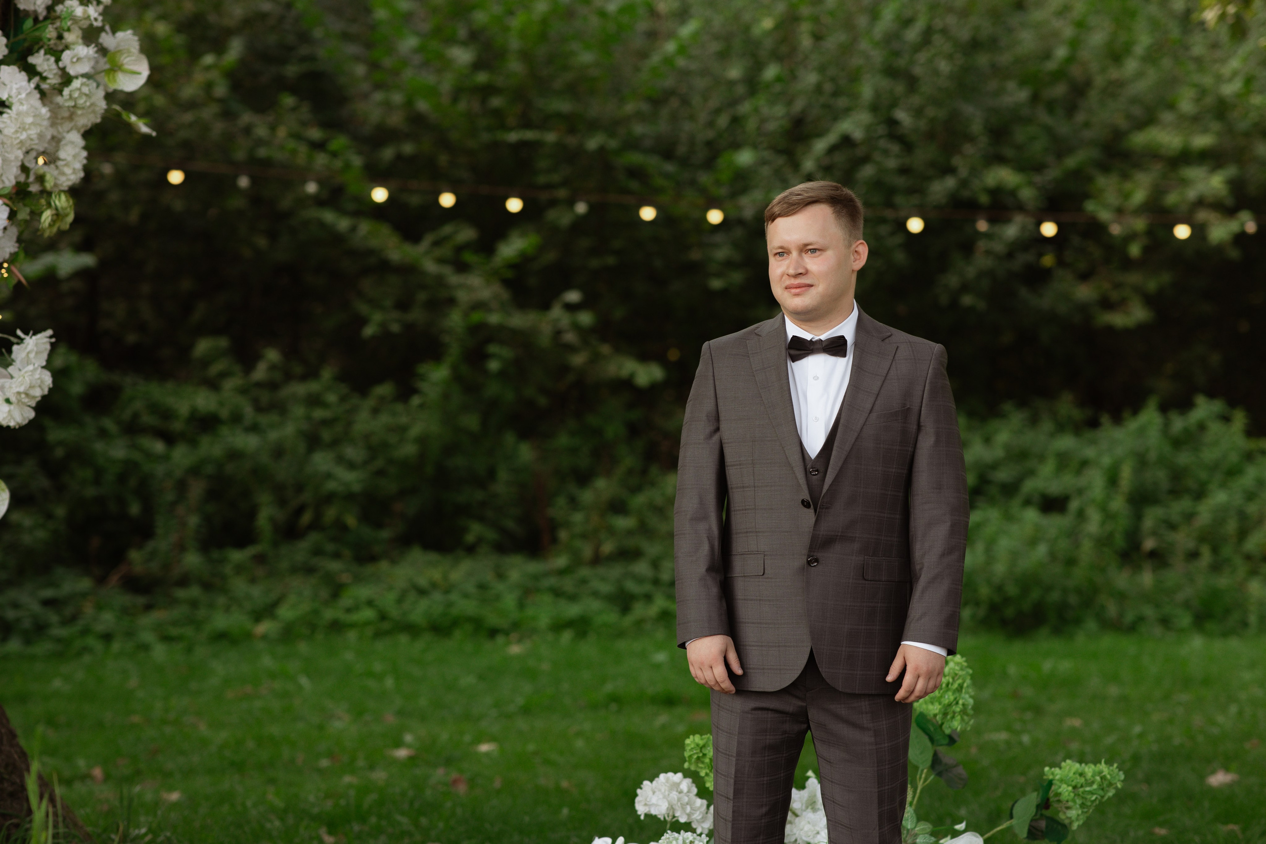 Minimalistic & Green: свадьба за городом. Свадебный фотограф Елена Рубцова