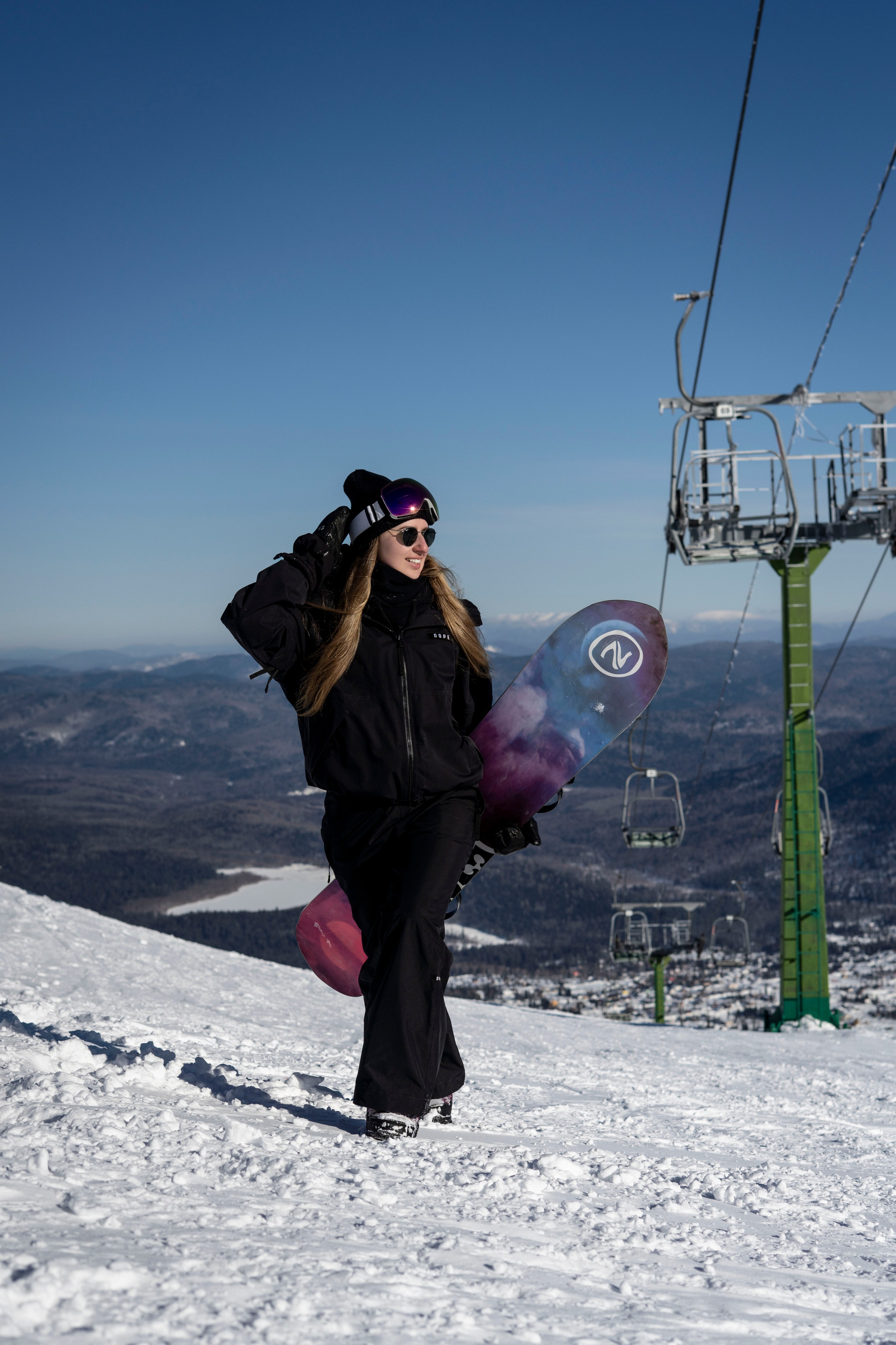 Фотосессия на вершине. Анастасия Паршукова — фотограф Шерегеш Новосибирск