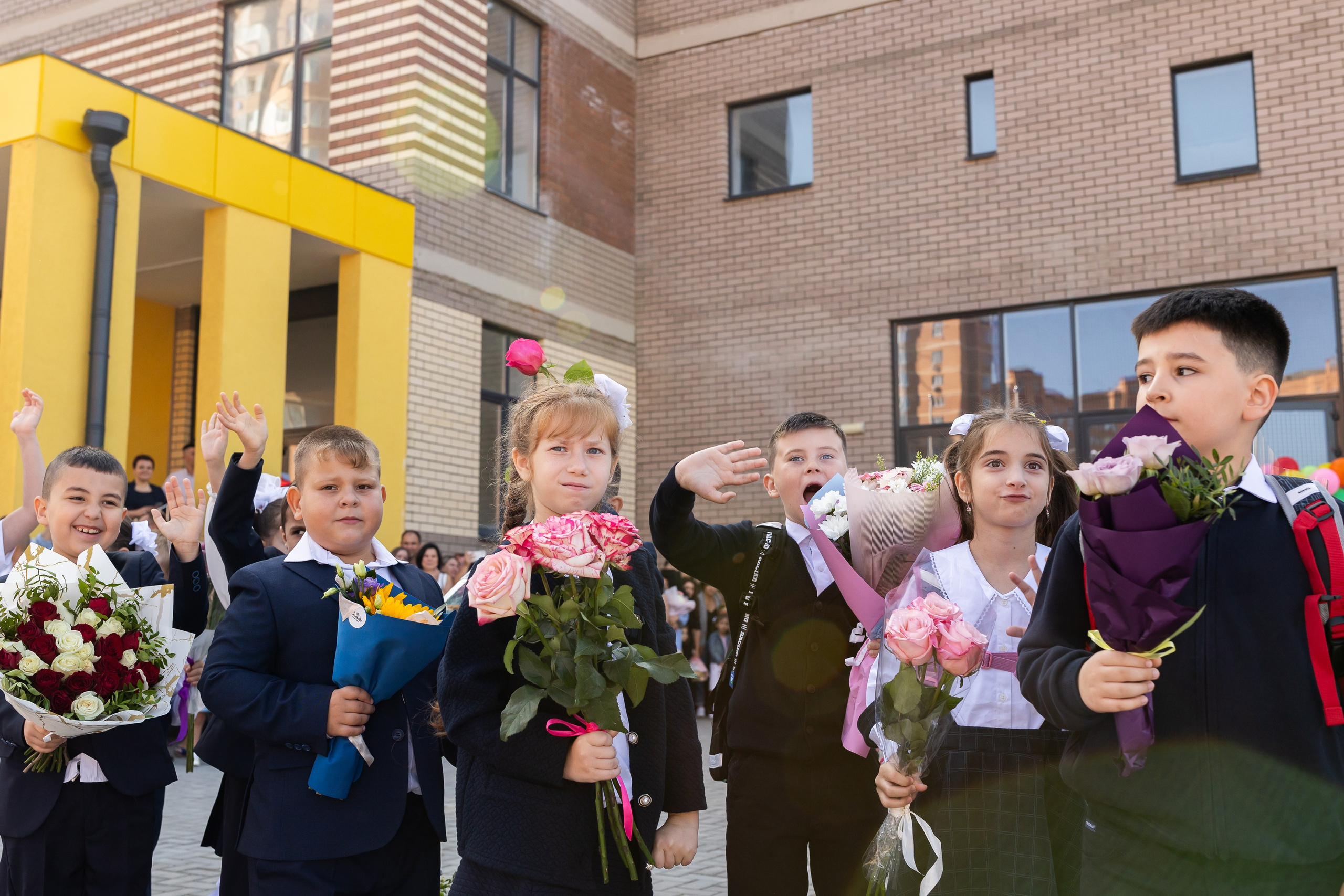 Линейка 1 сентября. Профессиональный Фотограф в Москве Андрей Славнов