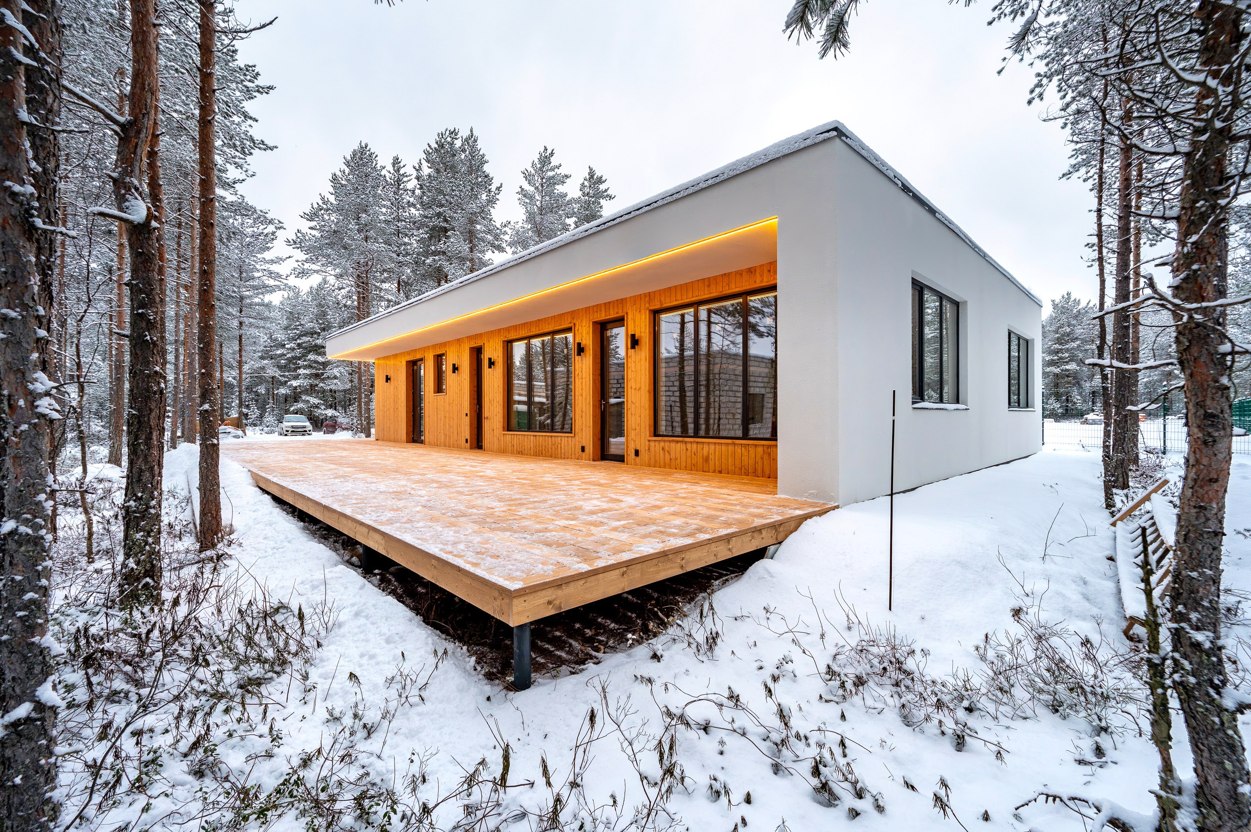 Строящийся дом в Курортном районе. Интерьерный фотограф. Фото- видеосъемка недвижимости Санкт-Петербург