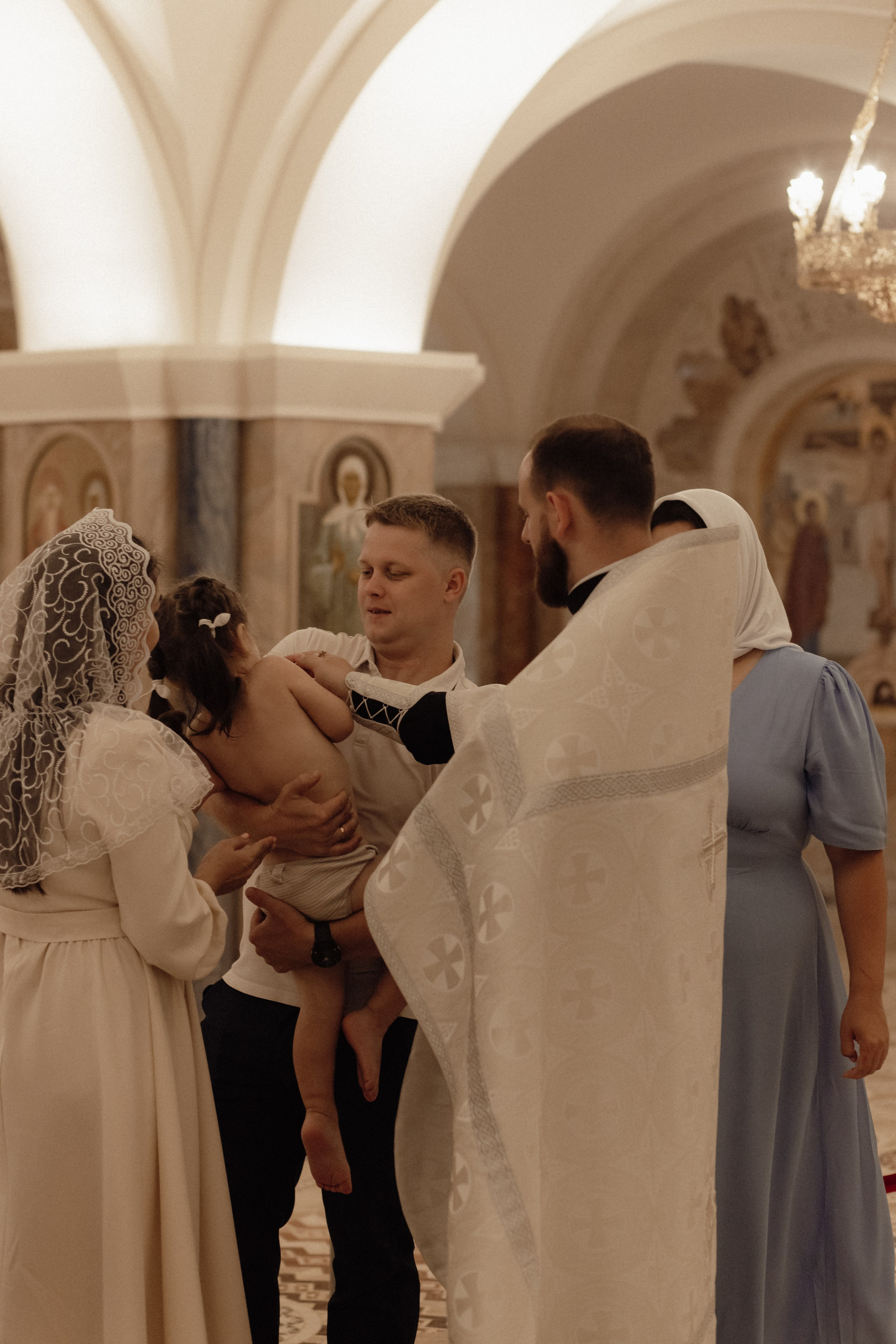 Крещение Киры. Семейный и свадебный фотограф в Челябинске Мария Леонтьева