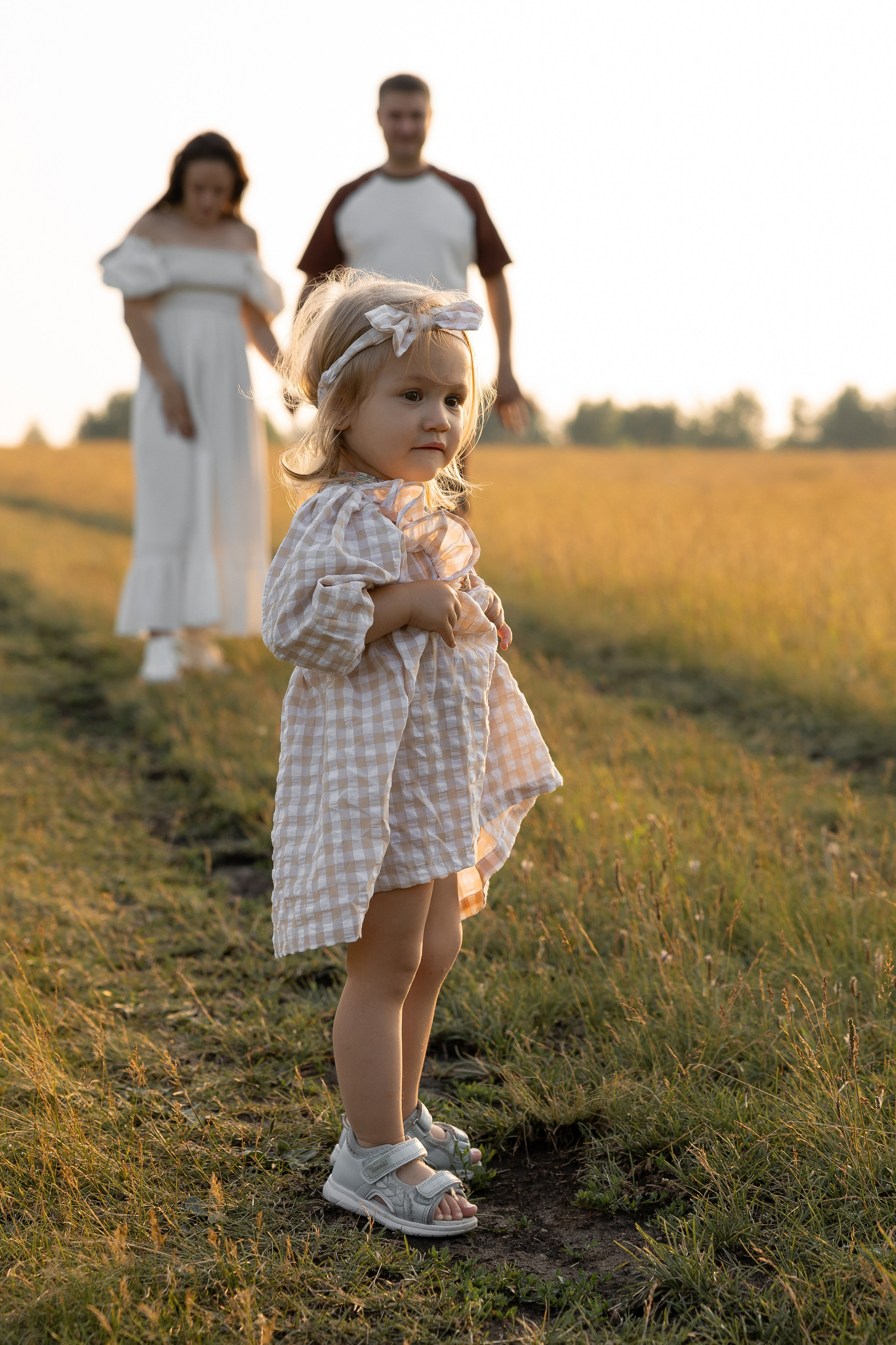 В поле. Семейный и свадебный фотограф в Челябинске Мария Леонтьева