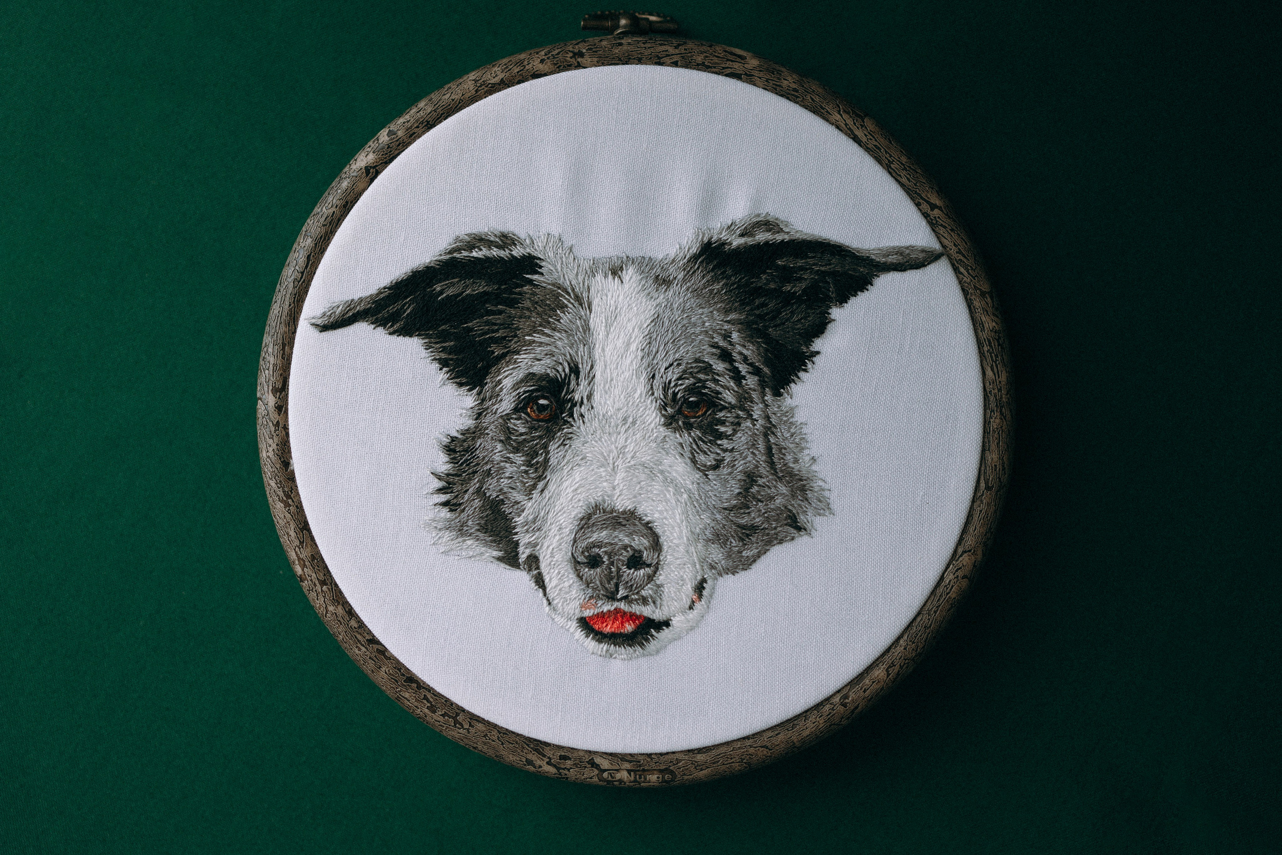 Портфолио. Портретная вышивка питомцев