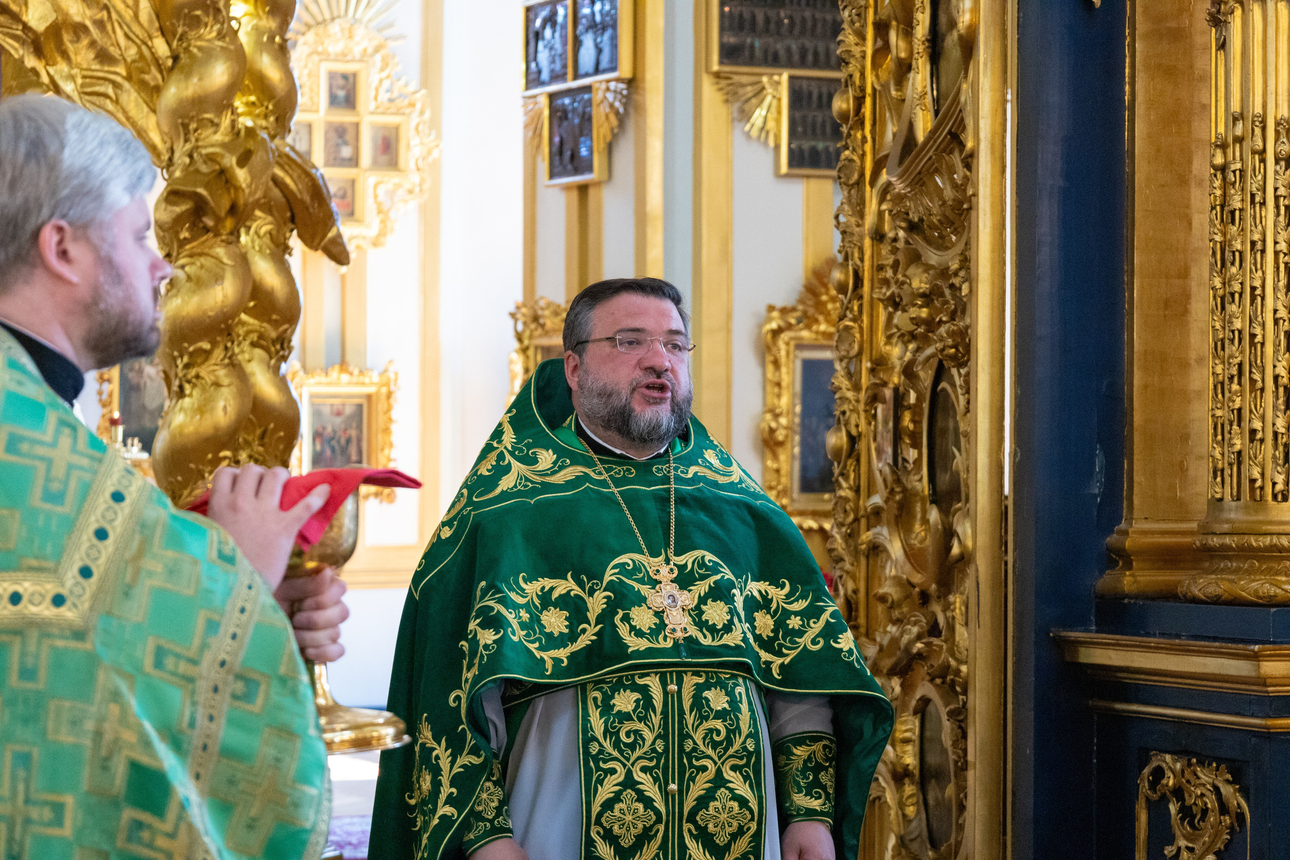 Неделя 16-я по Пятидесятнице, по Воздвижении. Глас 7-й. Попразднство Воздвижения Креста. Вмч. Никиты. НИКОЛО-БОГОЯВЛЕНСКИЙ МОРСКОЙ СОБОР