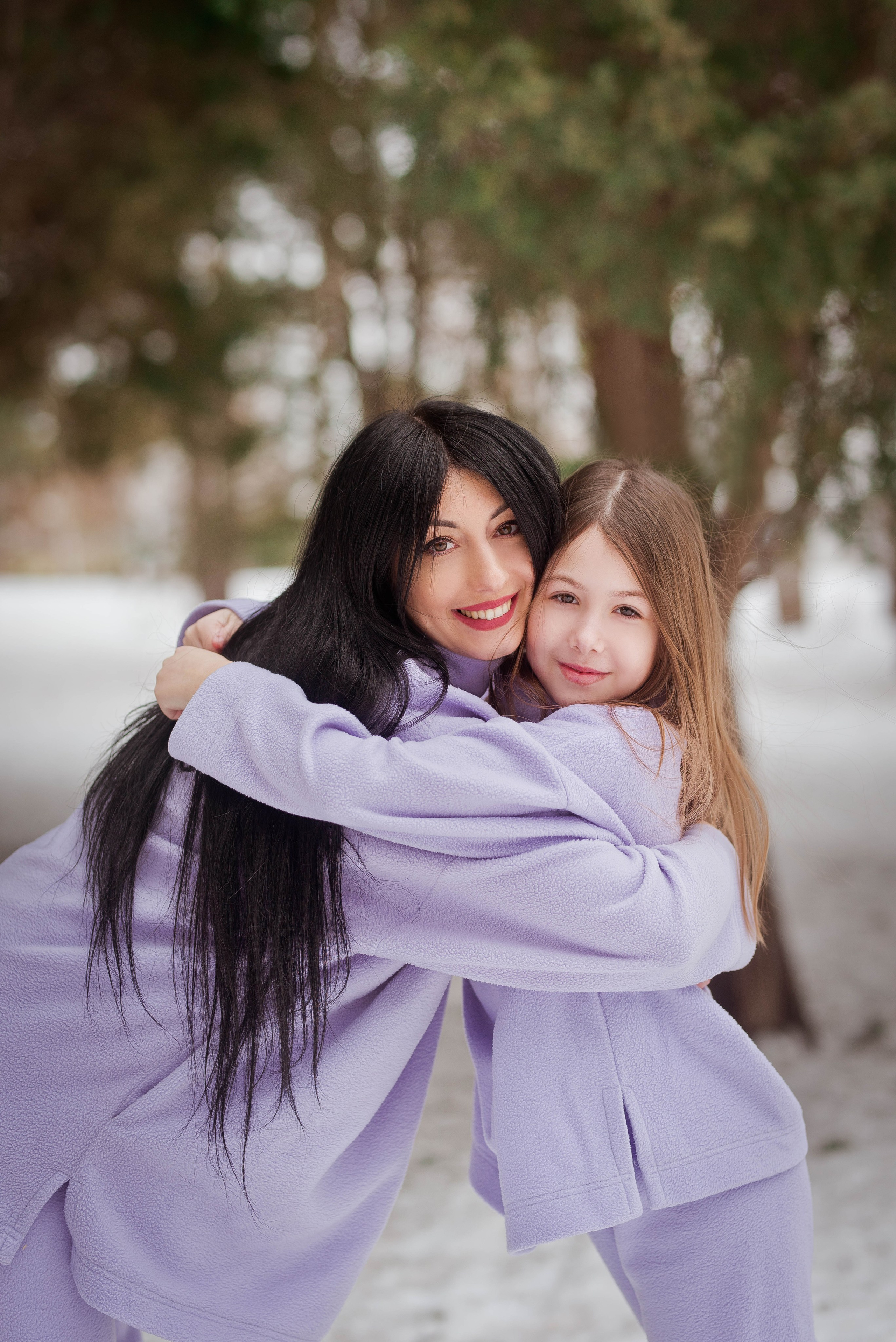 Мама дочь зима. Свадебный и семейный фотограф Яна Стражева. Волгоград, Москва