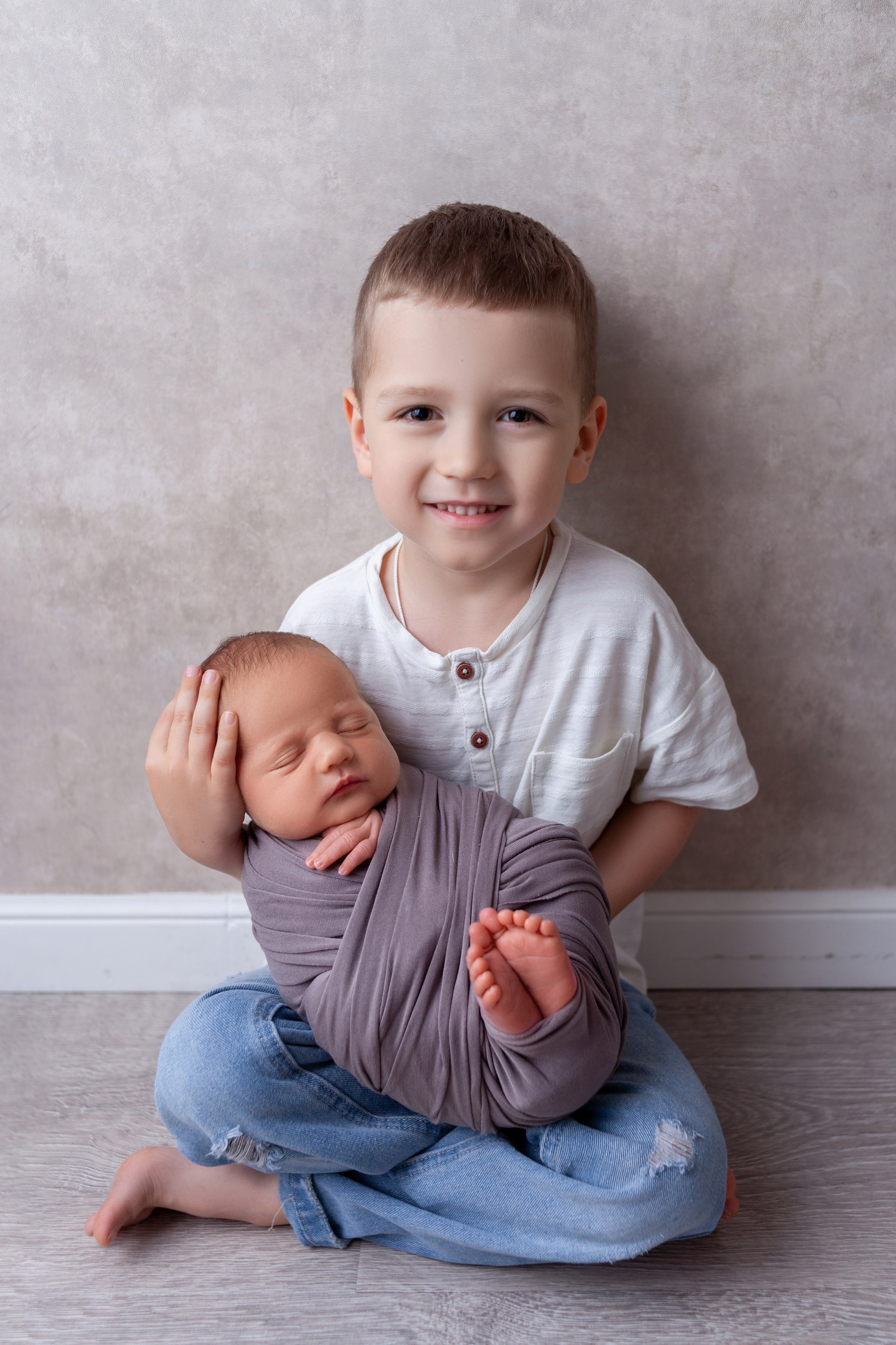 Совместные кадры. Фотограф новорожденных г. Подольск, г. Жуковский, весь юг Москвы и Моск.обл