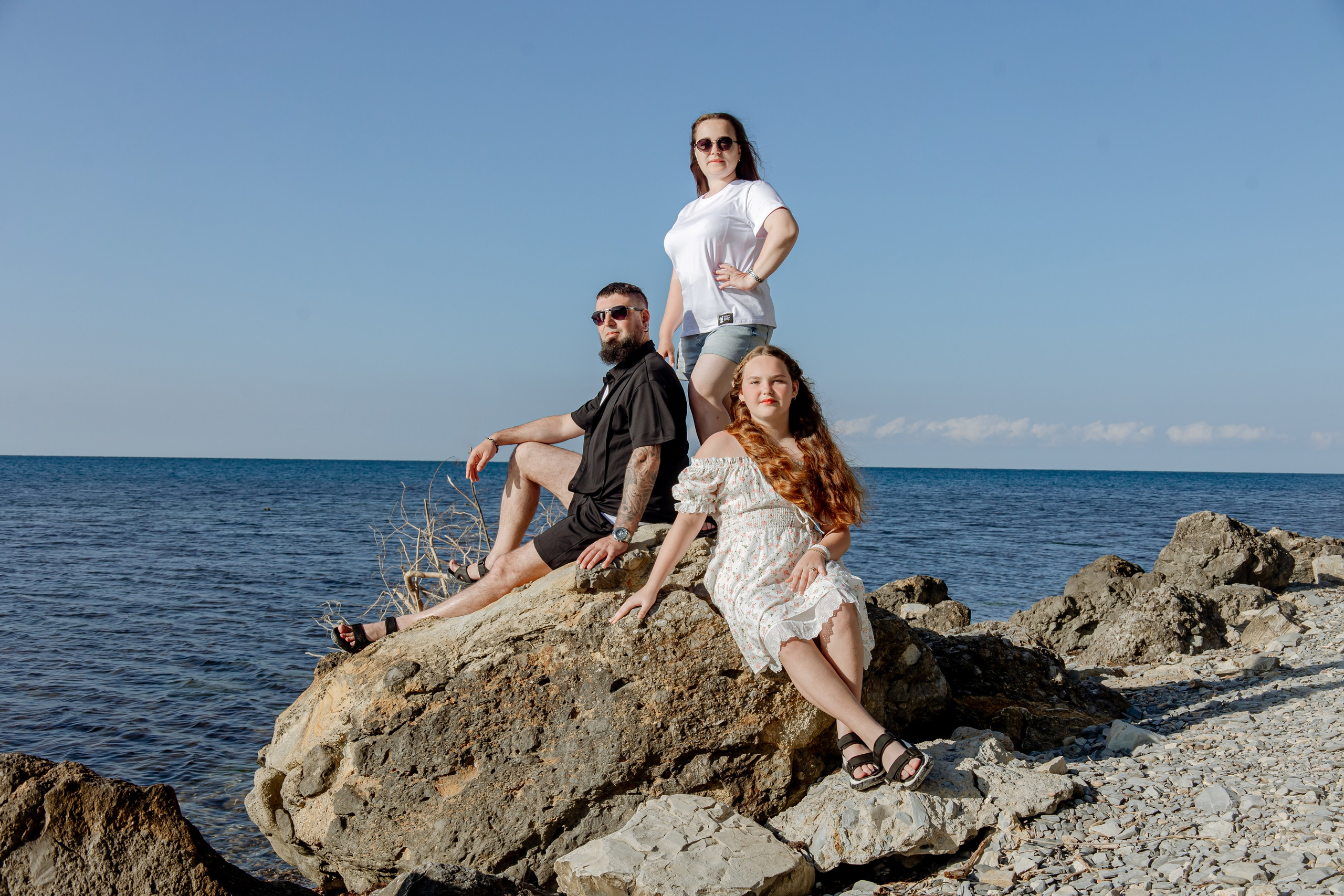 Мария, Александр, Алиса. Wedding and family photographer in Gelendzhik Victoria Balashova