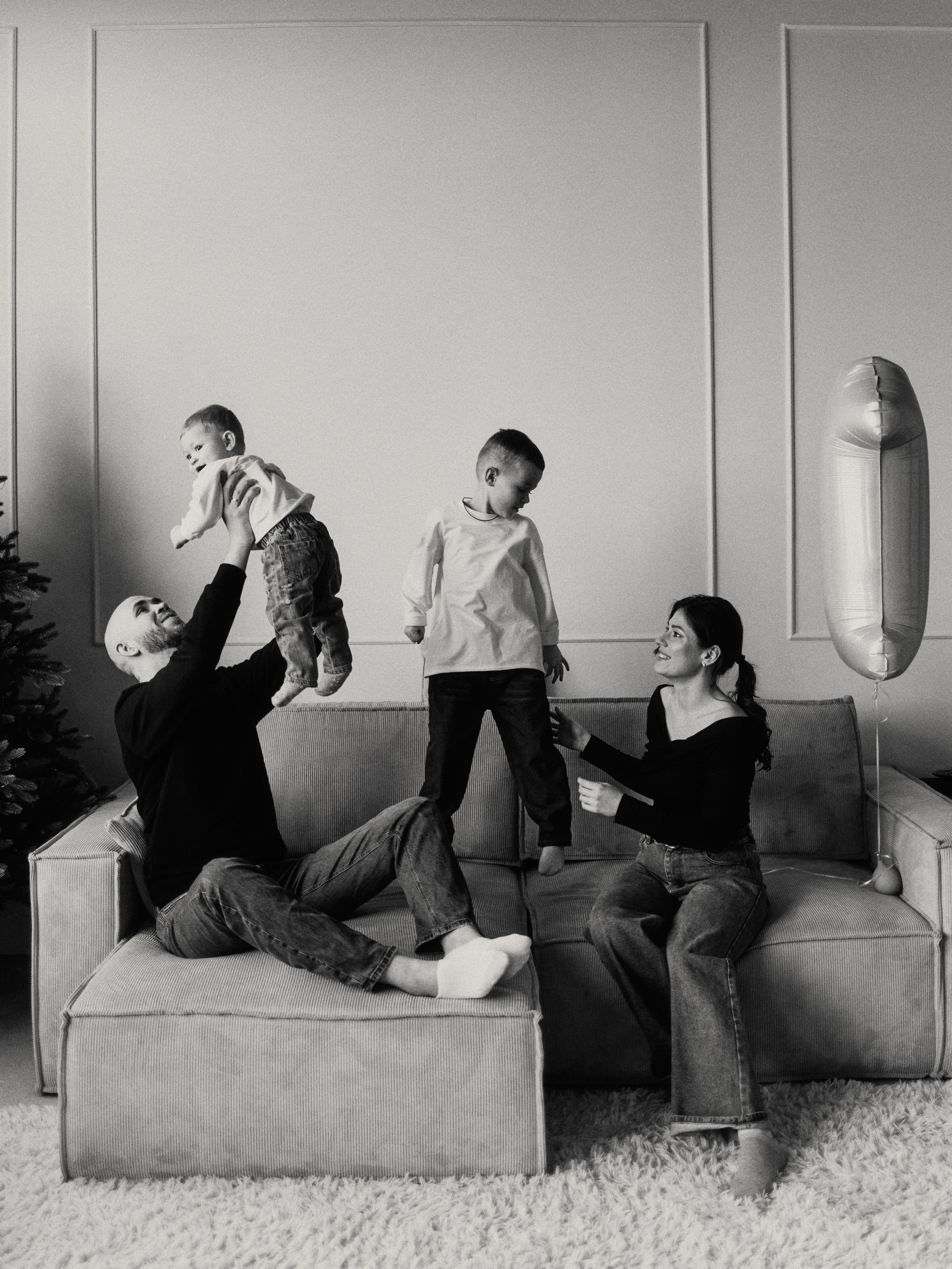 Леша, Кристина, Захар и Кирилл. Портретный фотограф в Москве Ольга Крылова