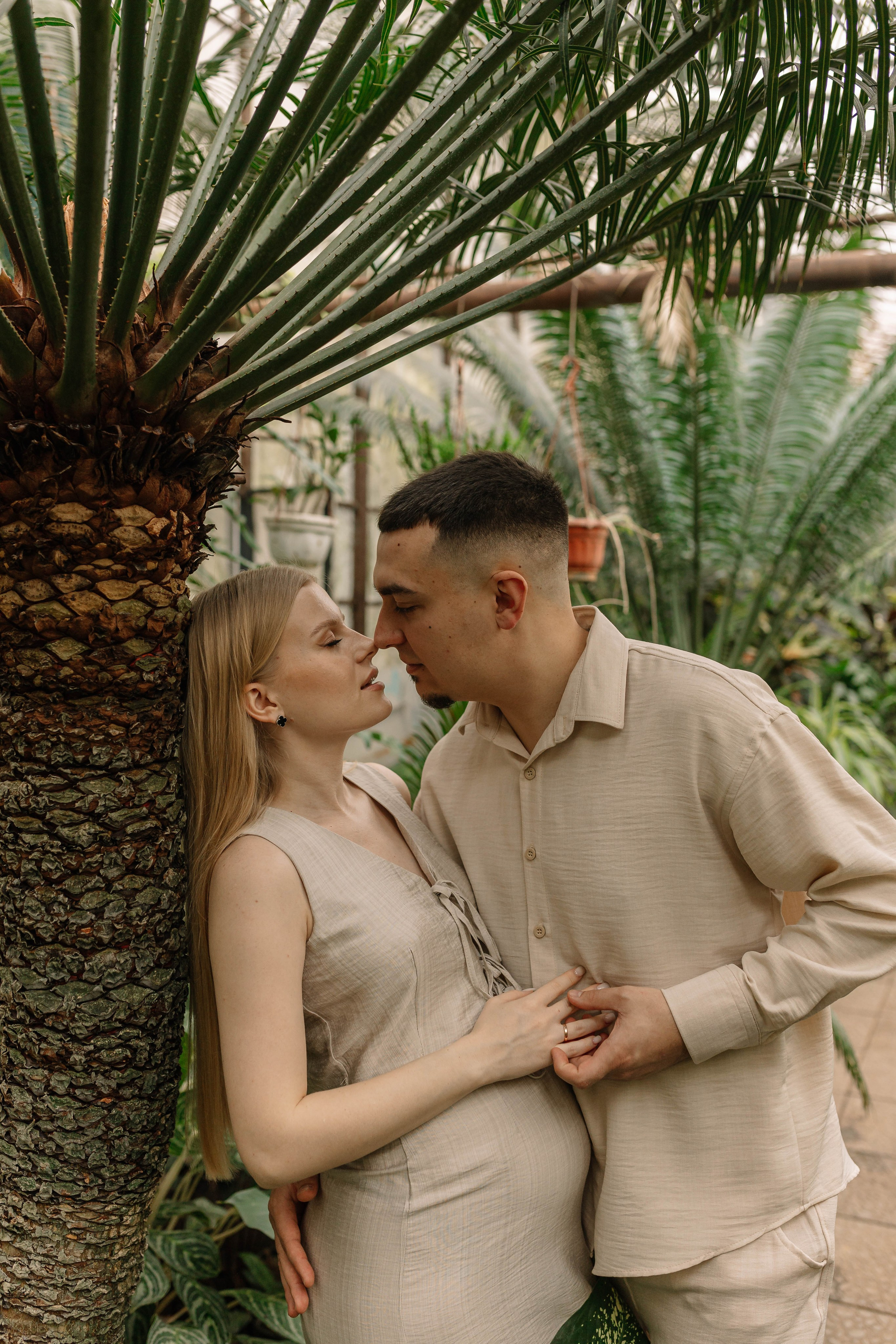 В оранжерее. Фотограф Александра Кузнецова