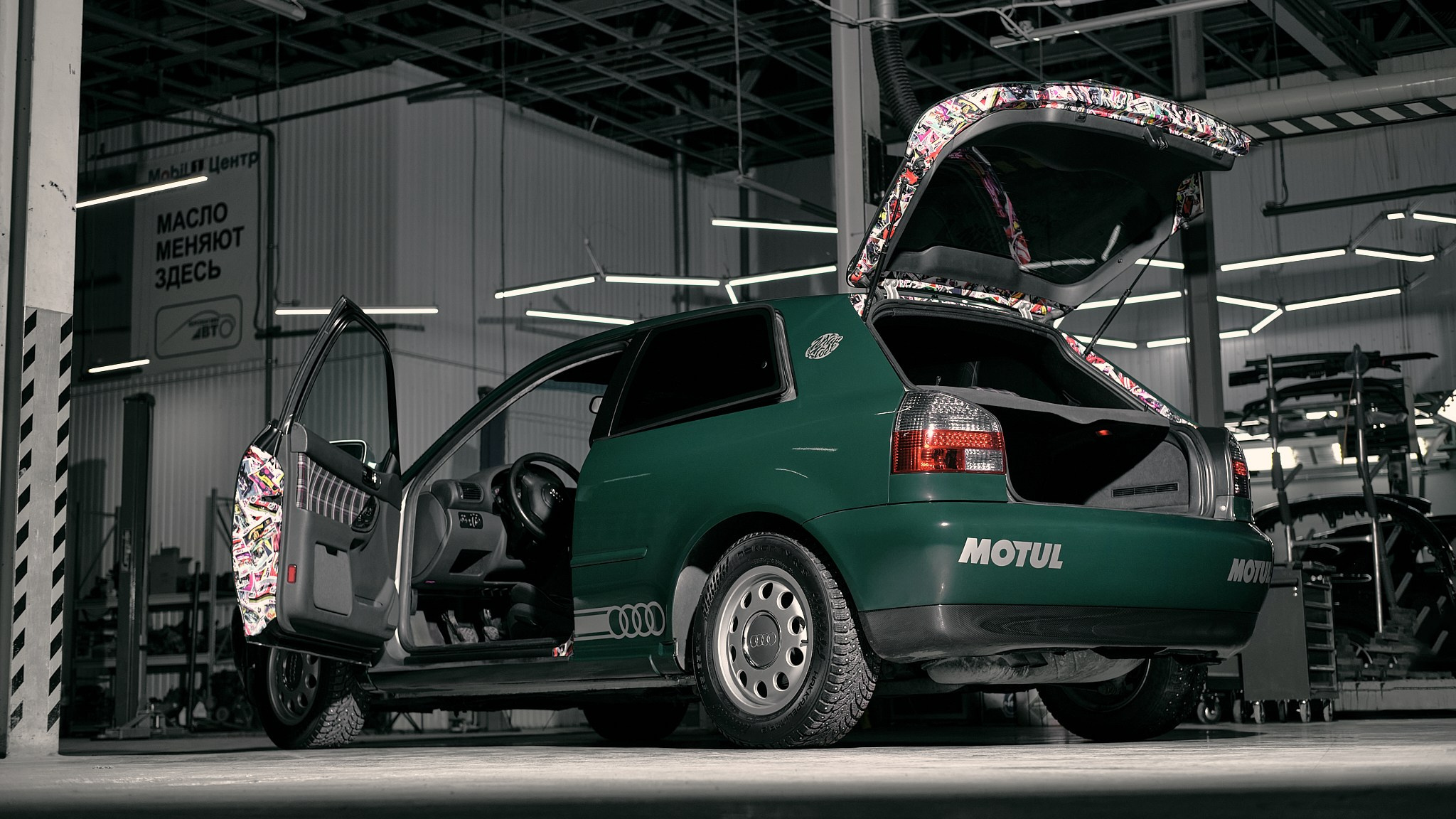 Audi_green. Рекламная фото и видео съёмка в Екатеринбурге