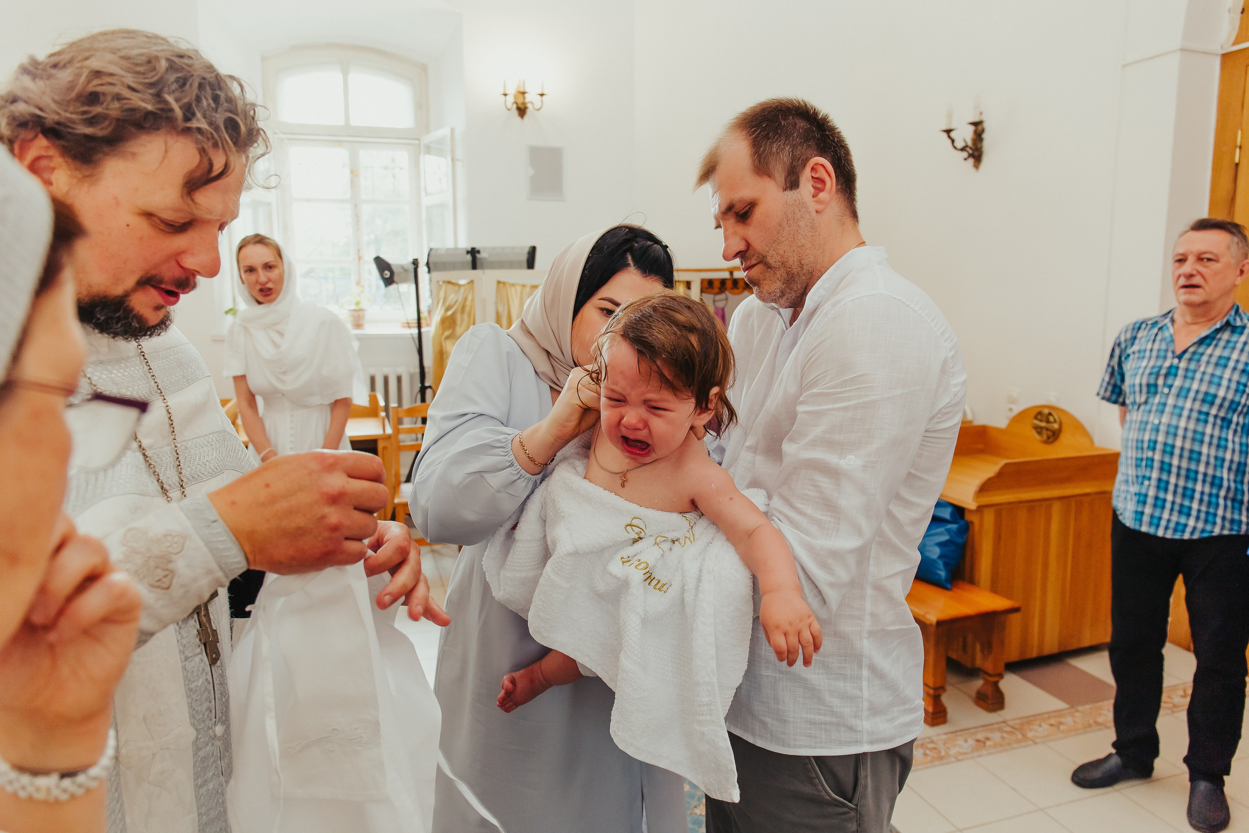 Фотосъемка Крещения ребенка. Фотограф новорожденных и детский в Сергиевом Посаде Кругликова Юлия
