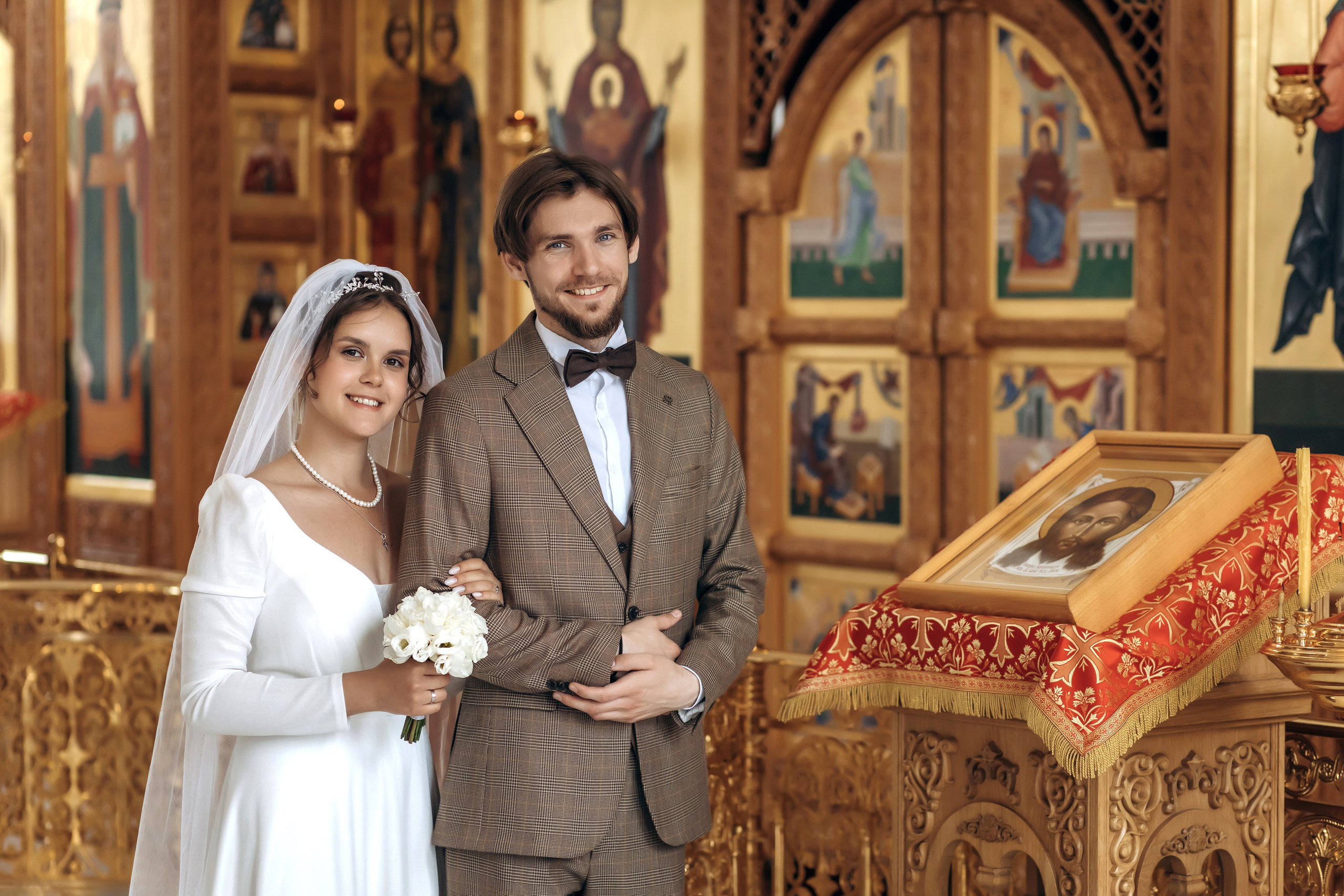 Венчание Владислава и Екатерины. Фотограф на крещении и венчании Елена Плинер, Псков и Псковская область