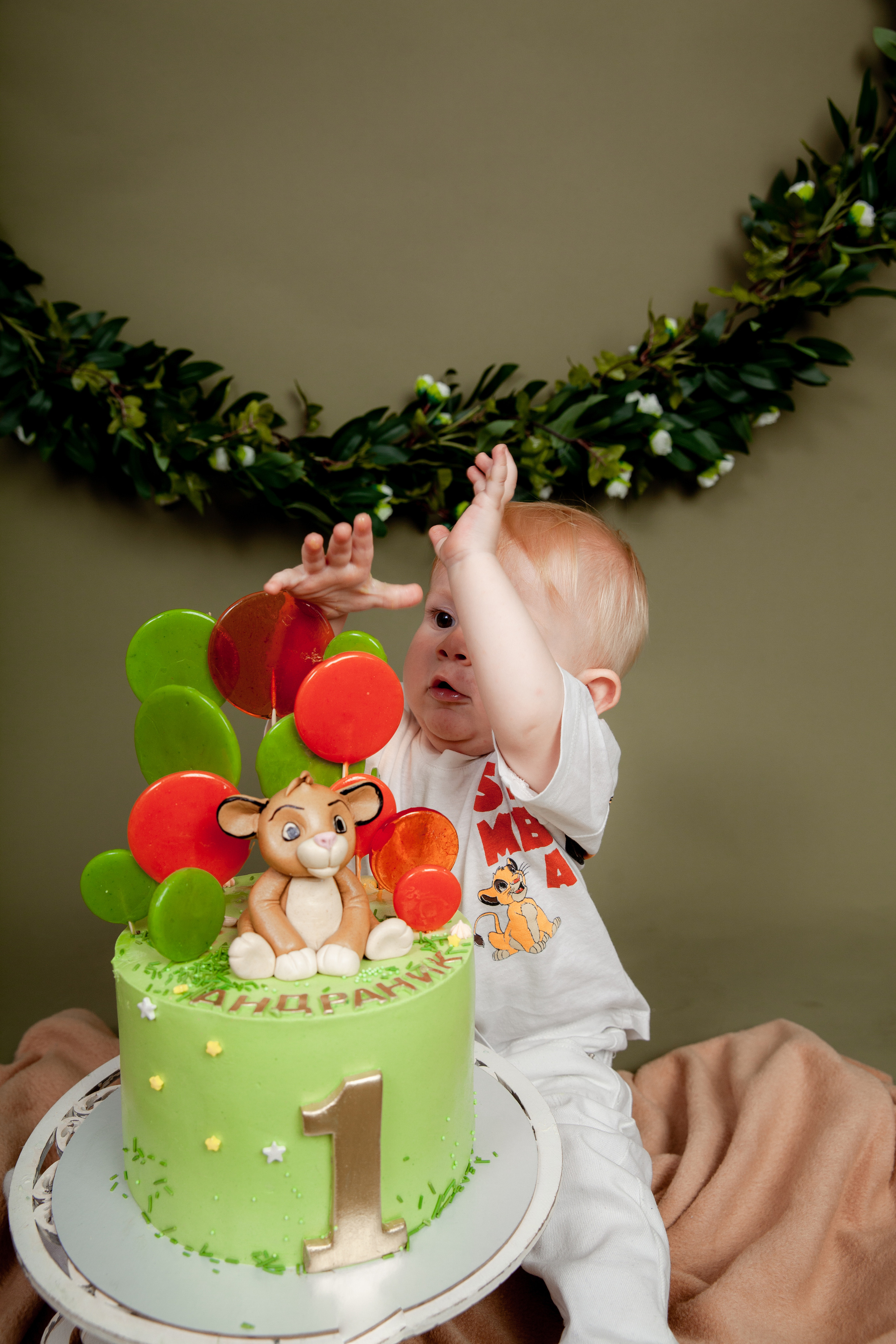 Фотосессия на годик Андраника. Фотограф в Железнодорожном и Балашихе
