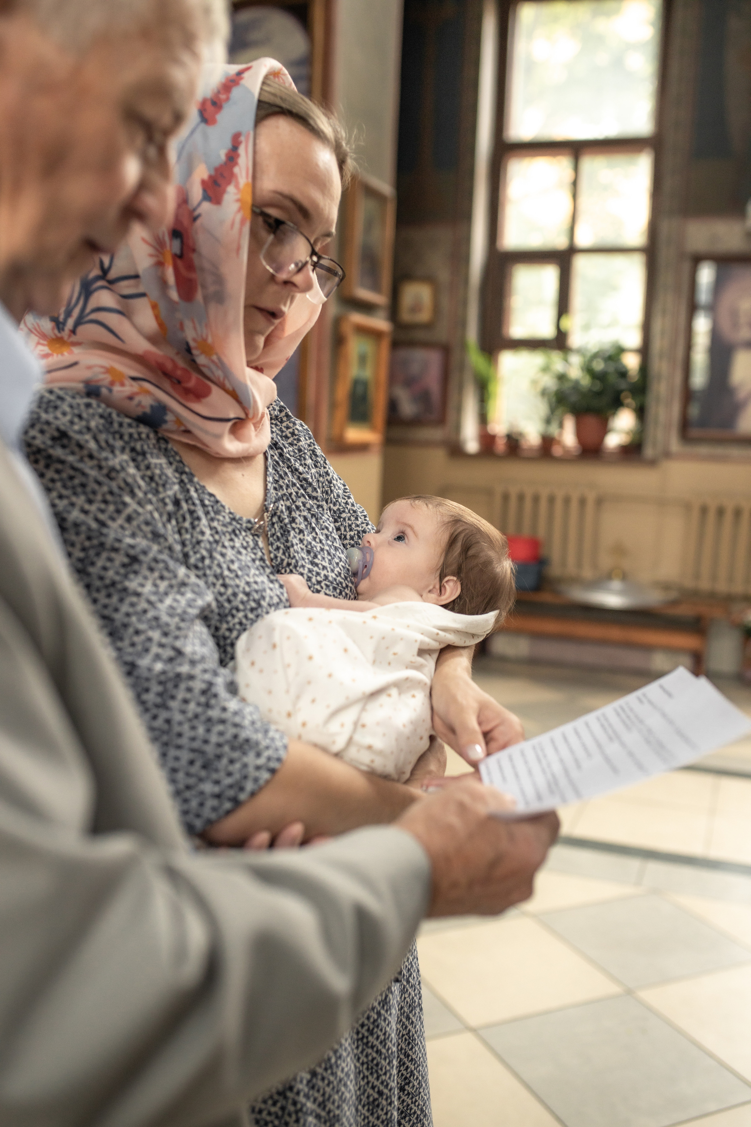 Таинство крещения Вероники. Фотограф в Железнодорожном и Балашихе