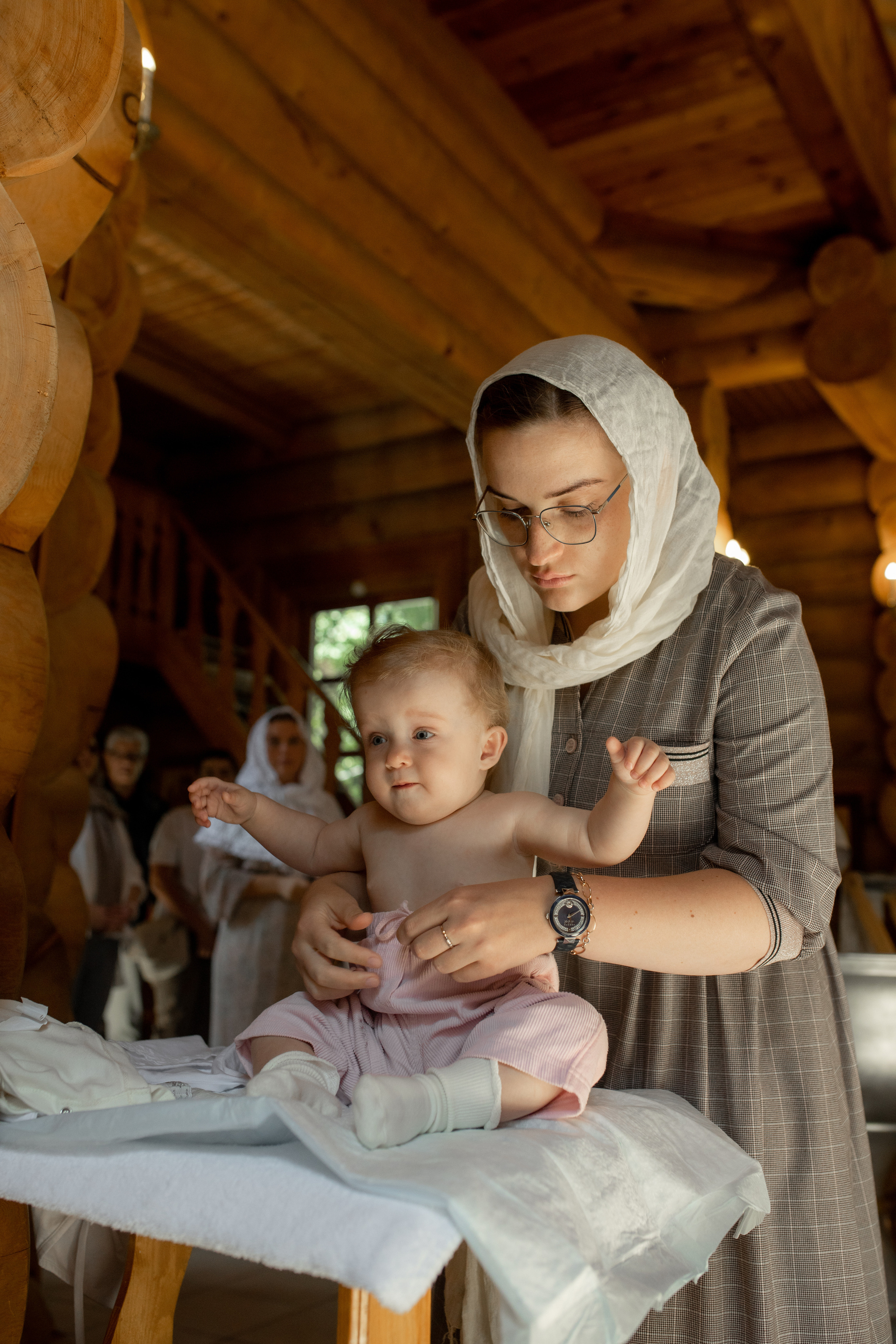 Фотосессия Таинства крещения ВНИИПО. Фотограф в Железнодорожном и Балашихе