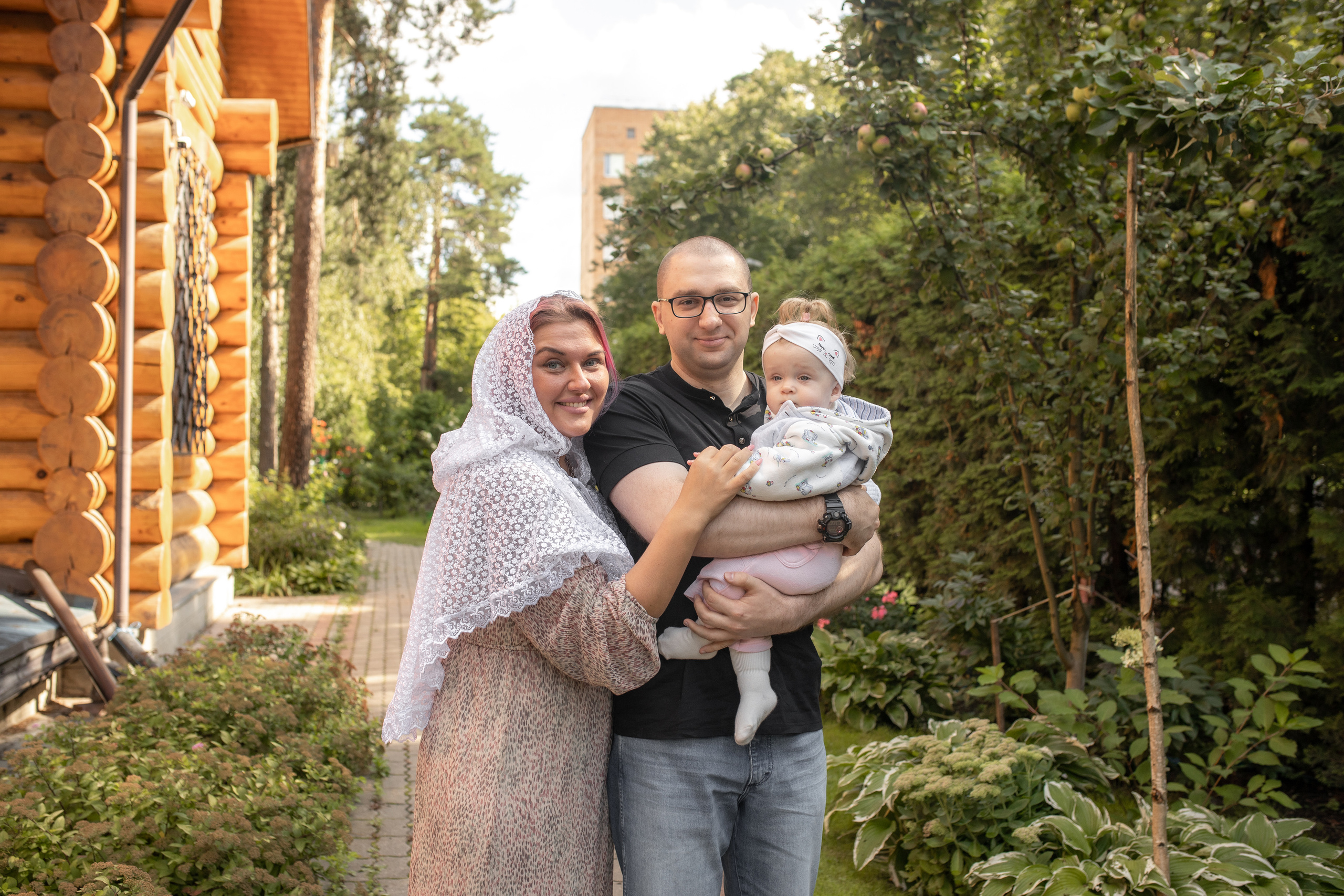 Фотосессия Таинства крещения ВНИИПО. Фотограф в Железнодорожном и Балашихе