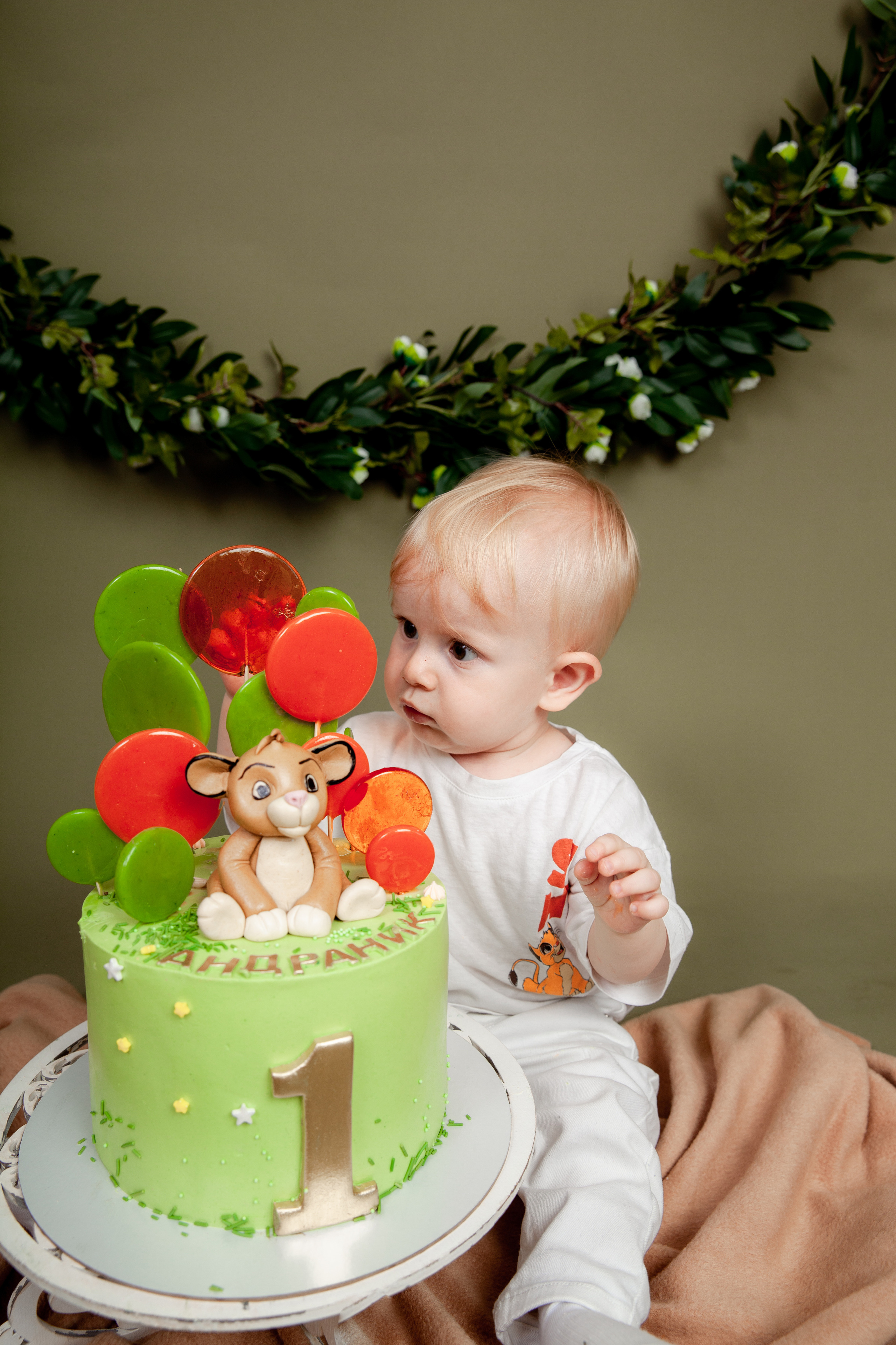 Фотосессия на годик Андраника. Фотограф в Железнодорожном и Балашихе